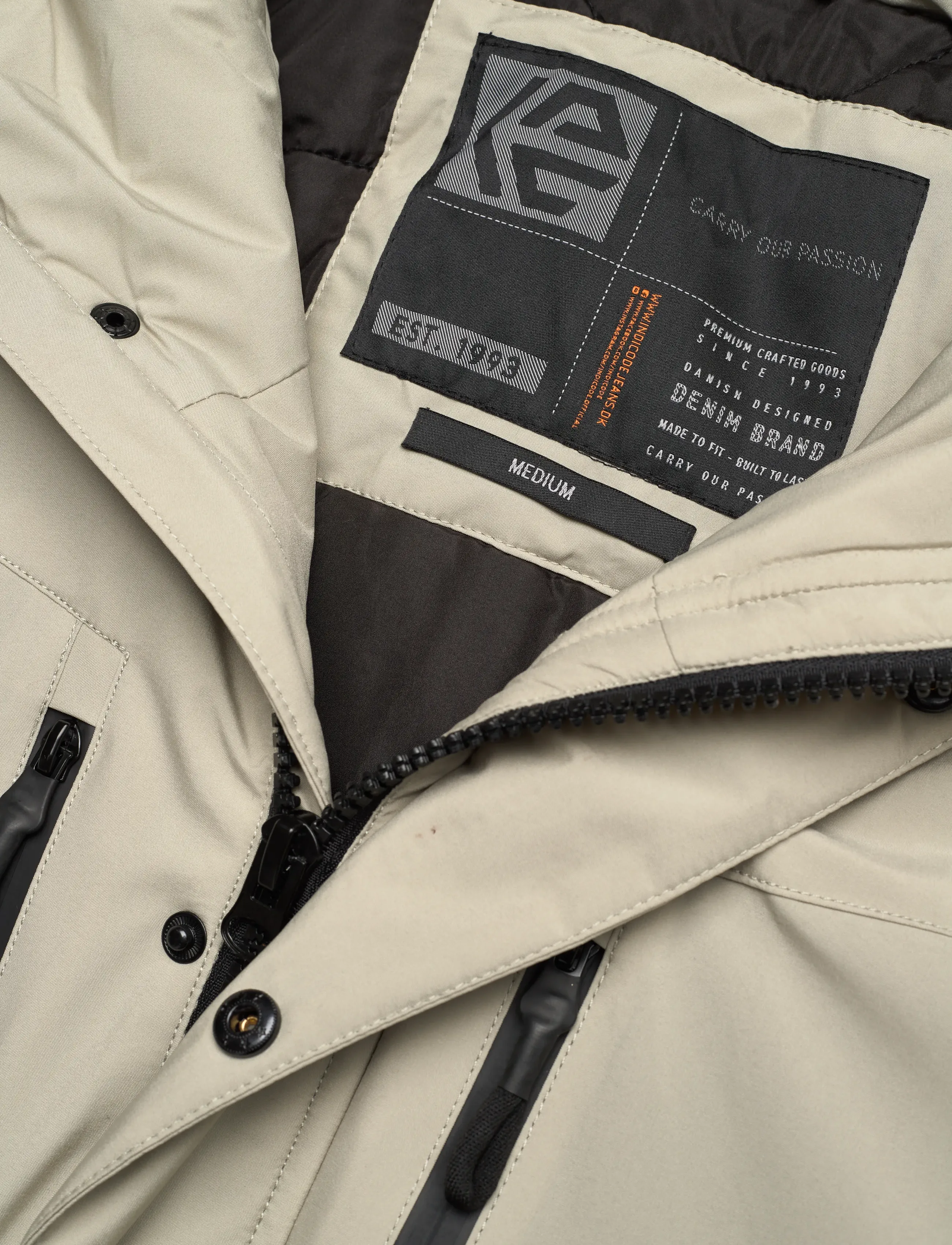 INDICODE - INBenyol Jacket - jackets - stone - 2