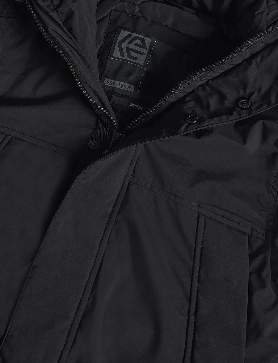 INDICODE - INBenyol Coat - parkad - black - 2