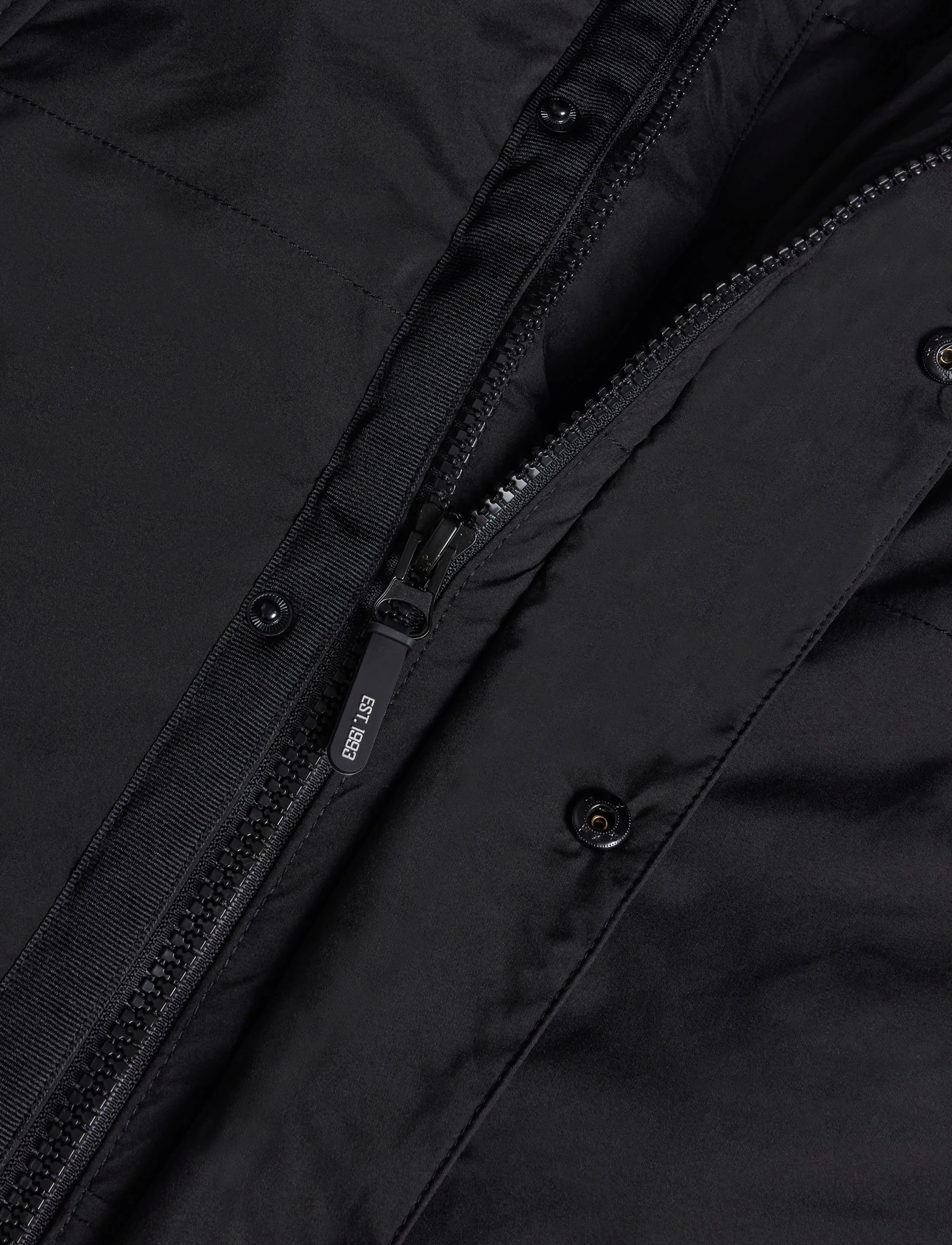 INDICODE - INBenyol Coat - parkad - black - 4