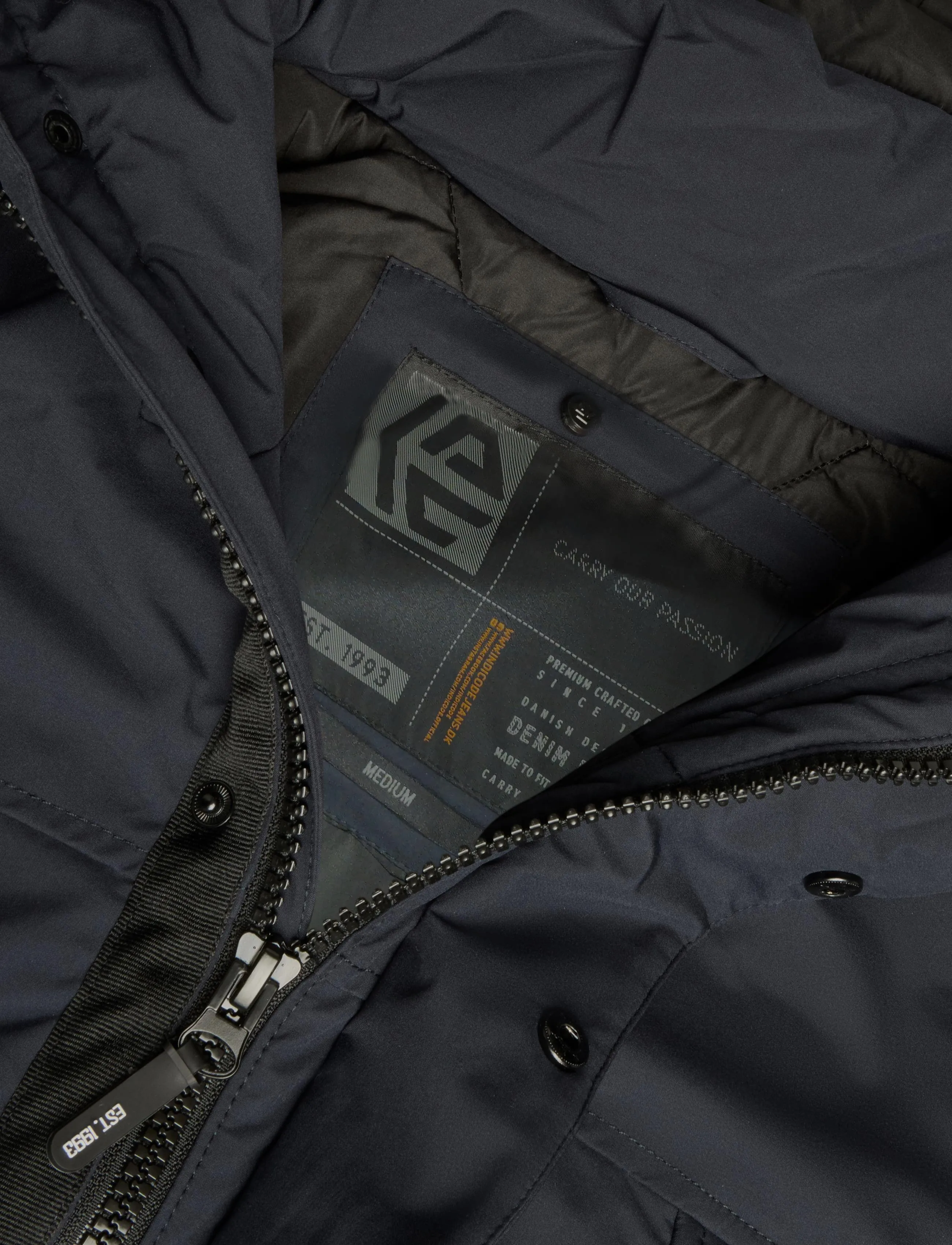 INDICODE - INBenyol Coat - talvejoped - sky captain - 2