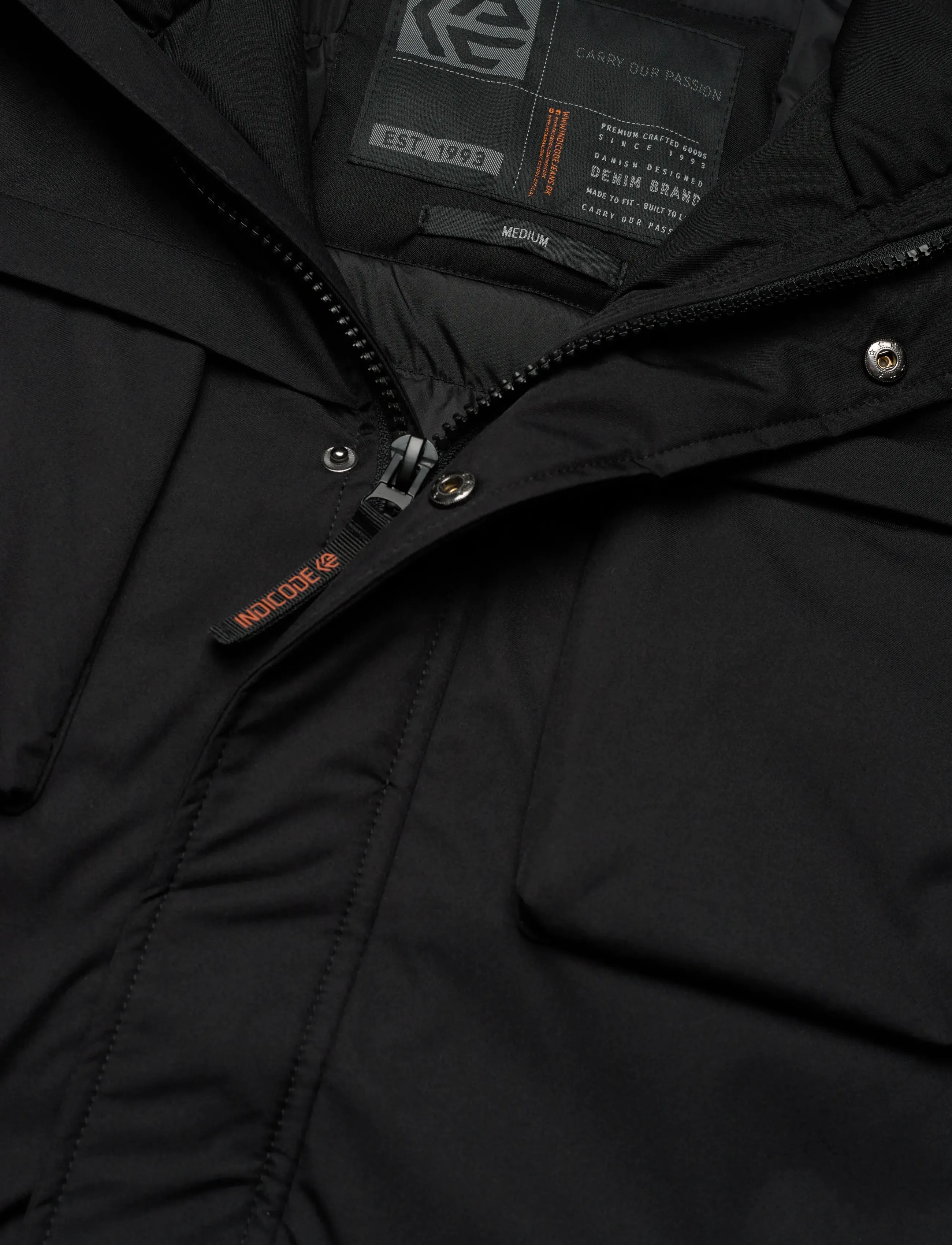 INDICODE - INTardil - parkas - black - 2
