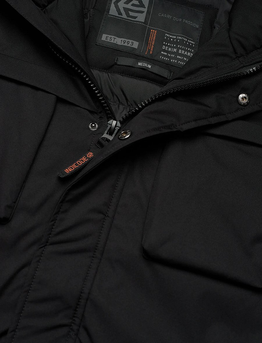INDICODE - INTardil - parkas - black - 2