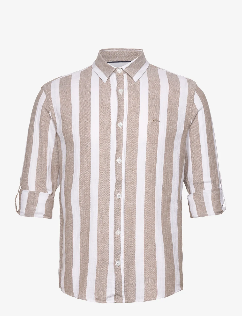 INDICODE - INDonuld - linen shirts - covert green - 2