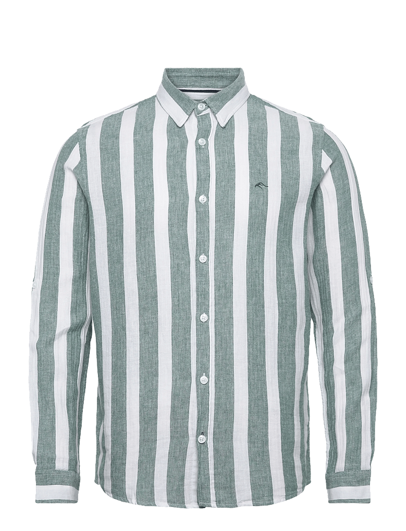 INDICODE - INDonuld - leinenhemden - smoke pine - 0