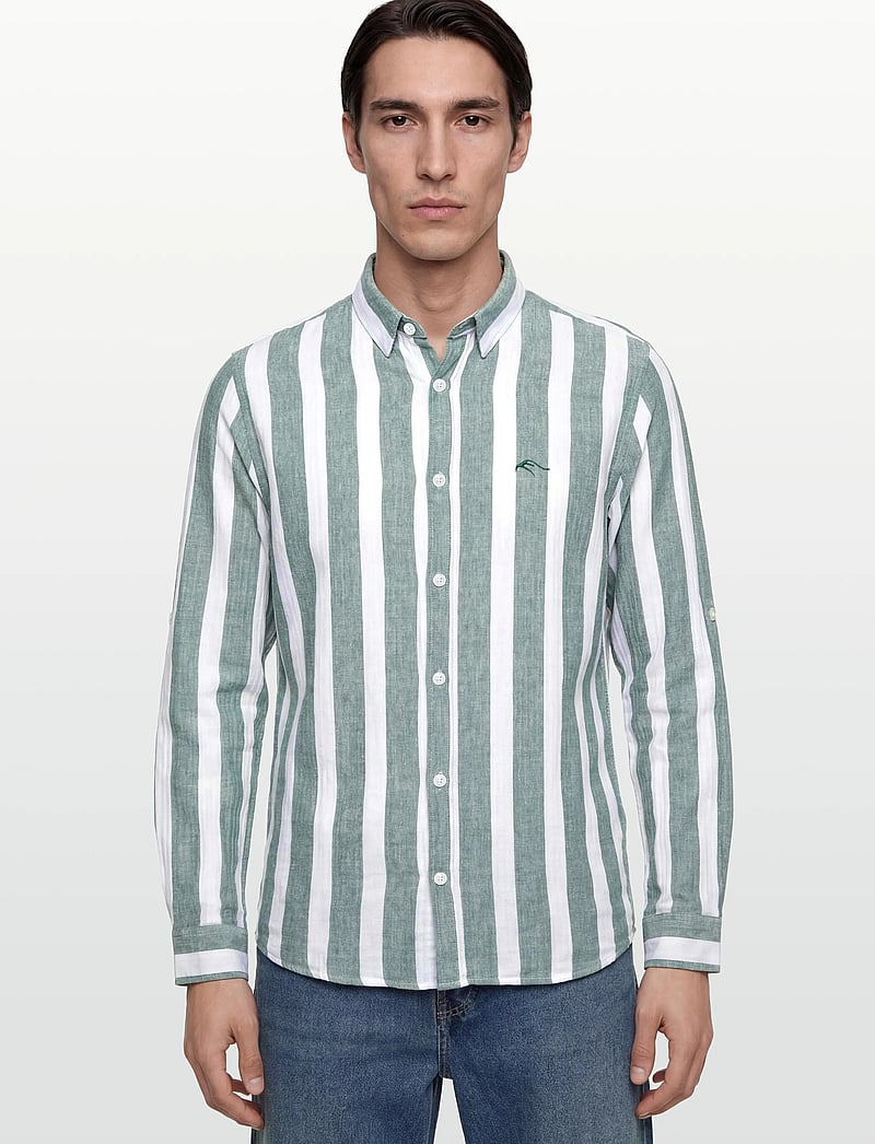 INDICODE - INDonuld - linneskjortor - smoke pine - 4