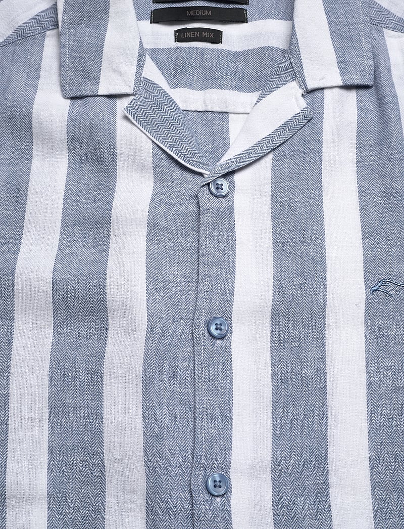 INDICODE - INCarlui - hørskjorter - copen blue - 2