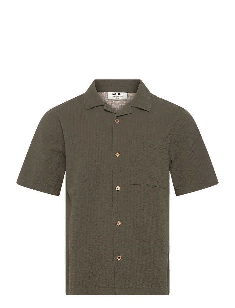 INDICODE - INDrill - kurzarmhemden - army - 0