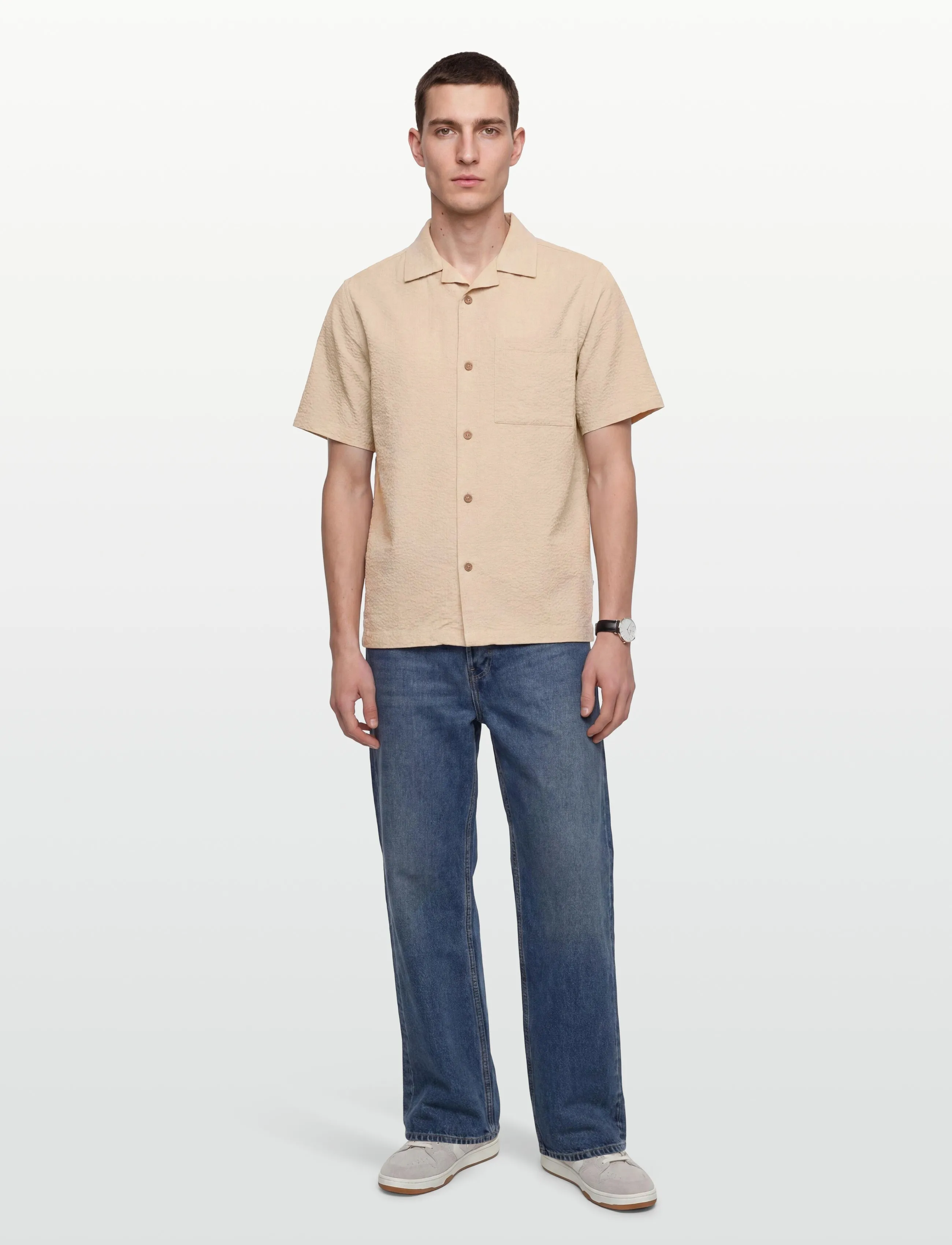 INDICODE INDrill - Skjorter - KIT / beige