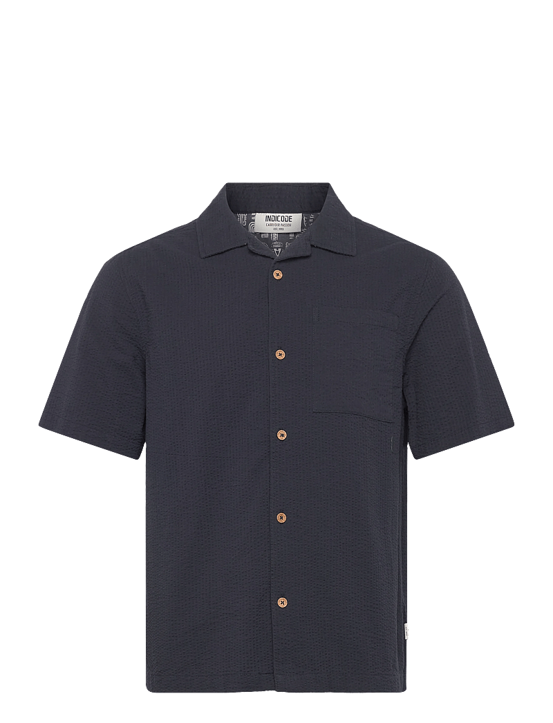 INDICODE - INDrill - kurzarmhemden - navy - 0