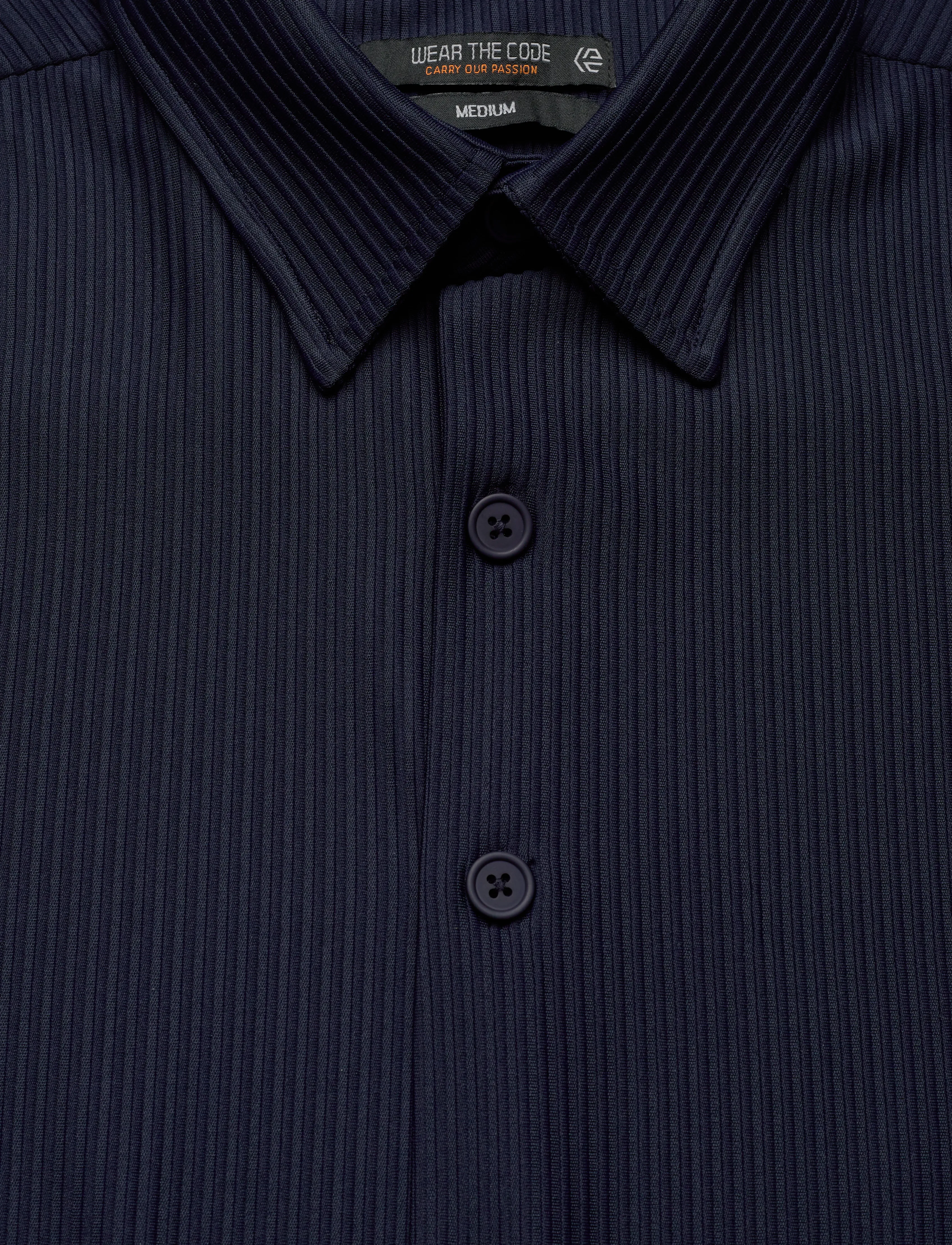 INDICODE - INLamgo - basic skjortor - navy - 2