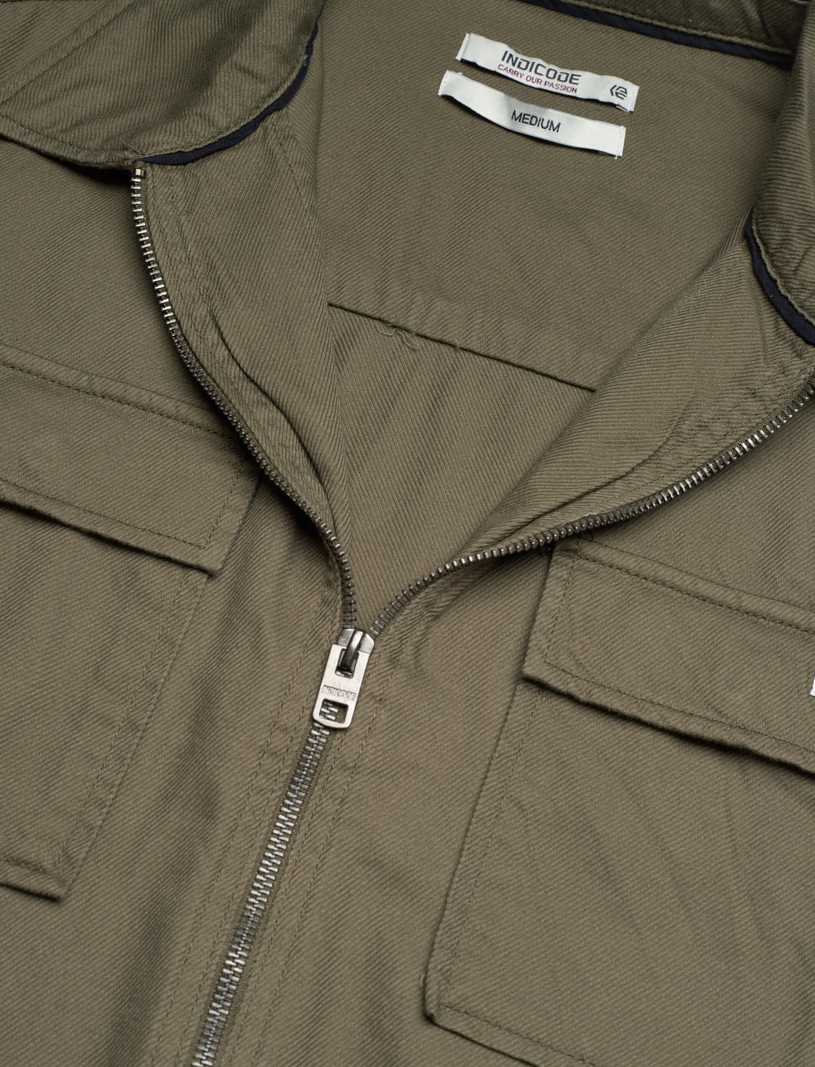 INDICODE - INMelaton shirt - kevadjakid - army - 5