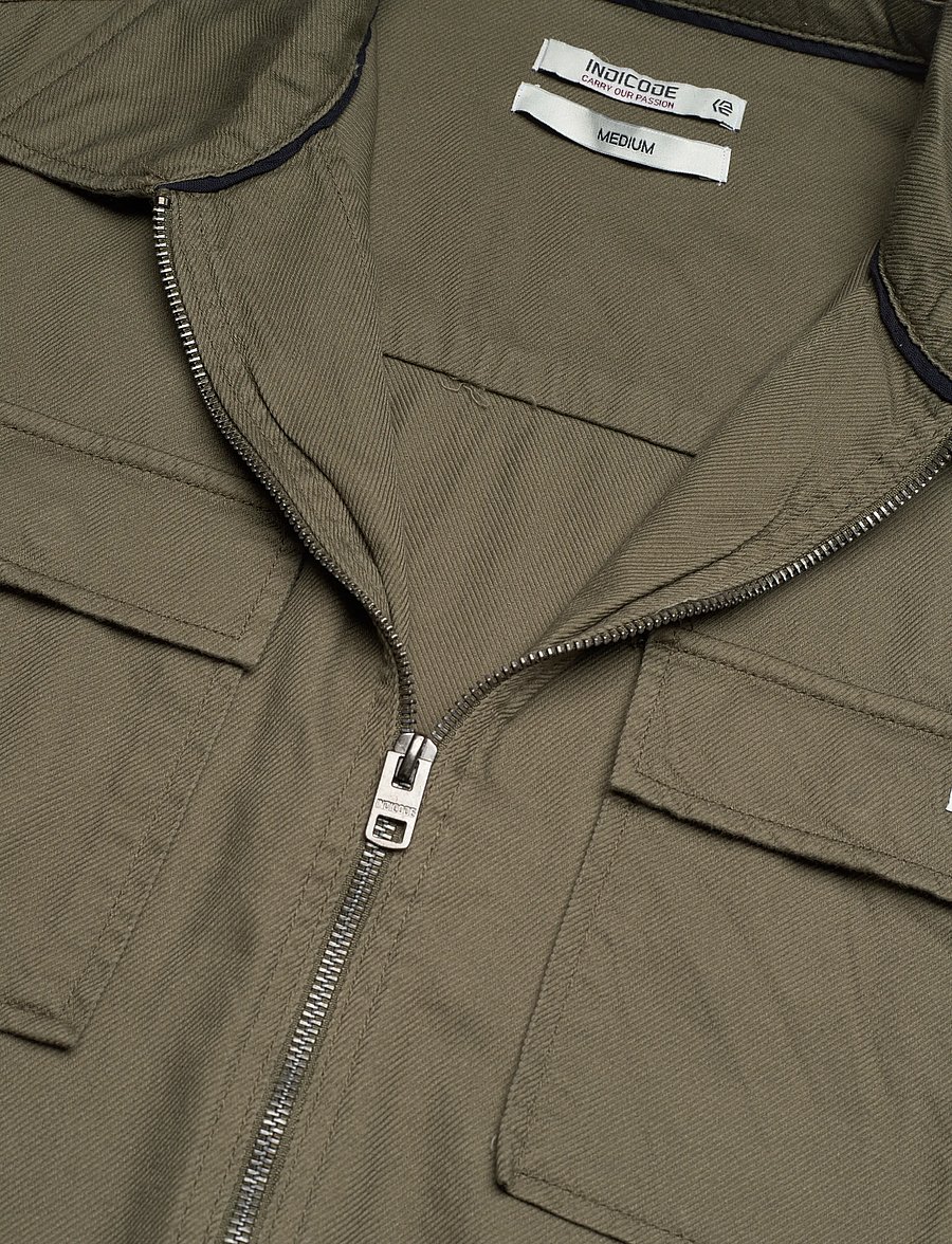 INDICODE - INMelaton shirt - herbstjacken - army - 5