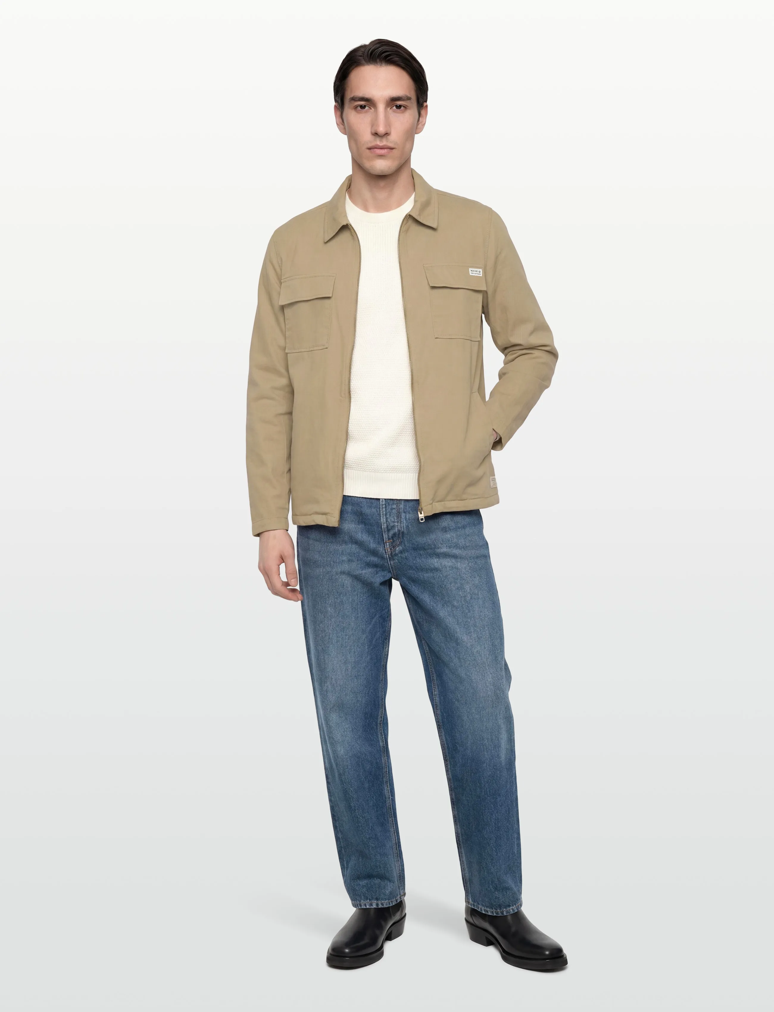 INDICODE Inmelaton Shirt, XL, Cream, Jakker > Lette Jakker, Herre