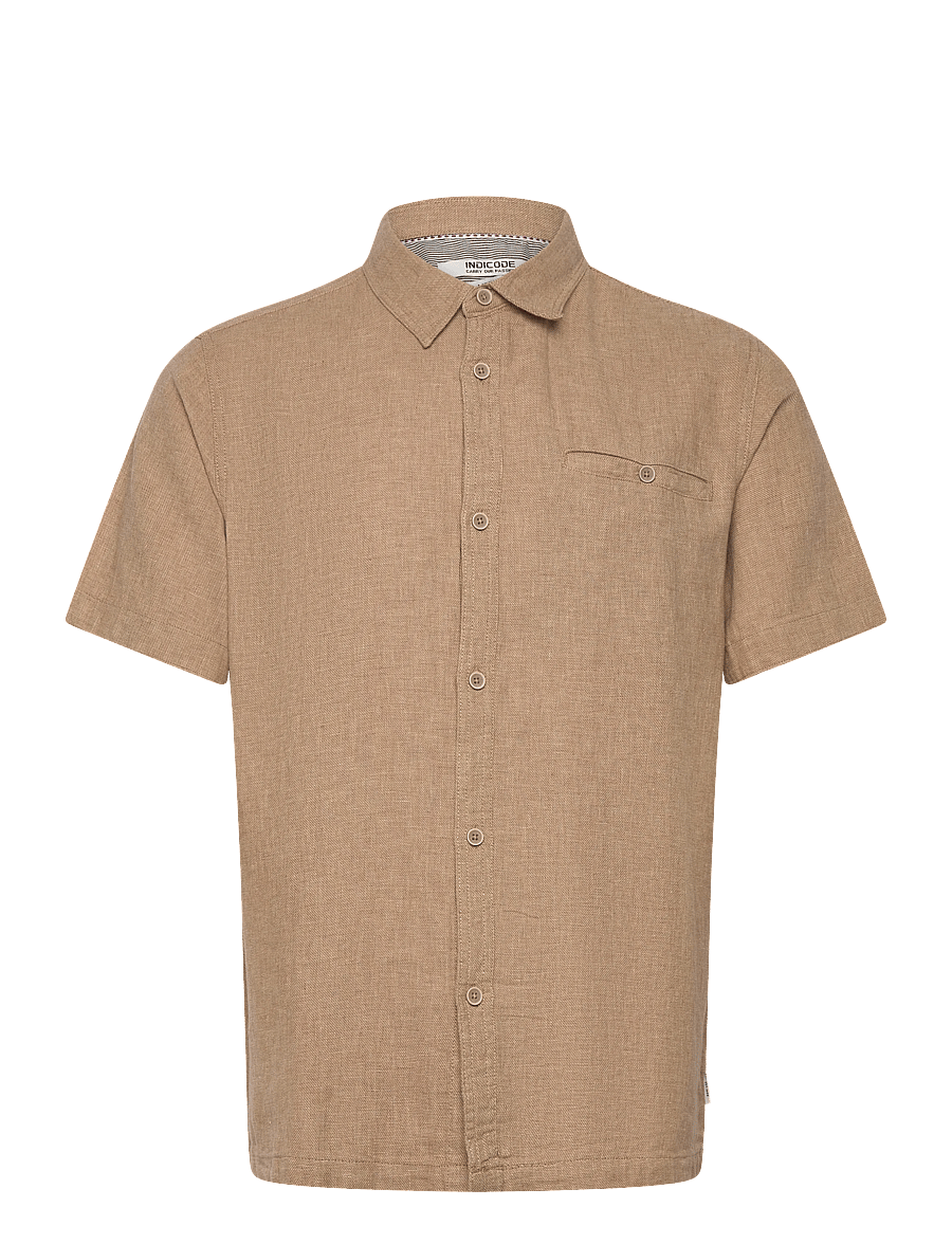 INDICODE - INTrope Shirt S/S - gestreifte hemden - kelp - 1
