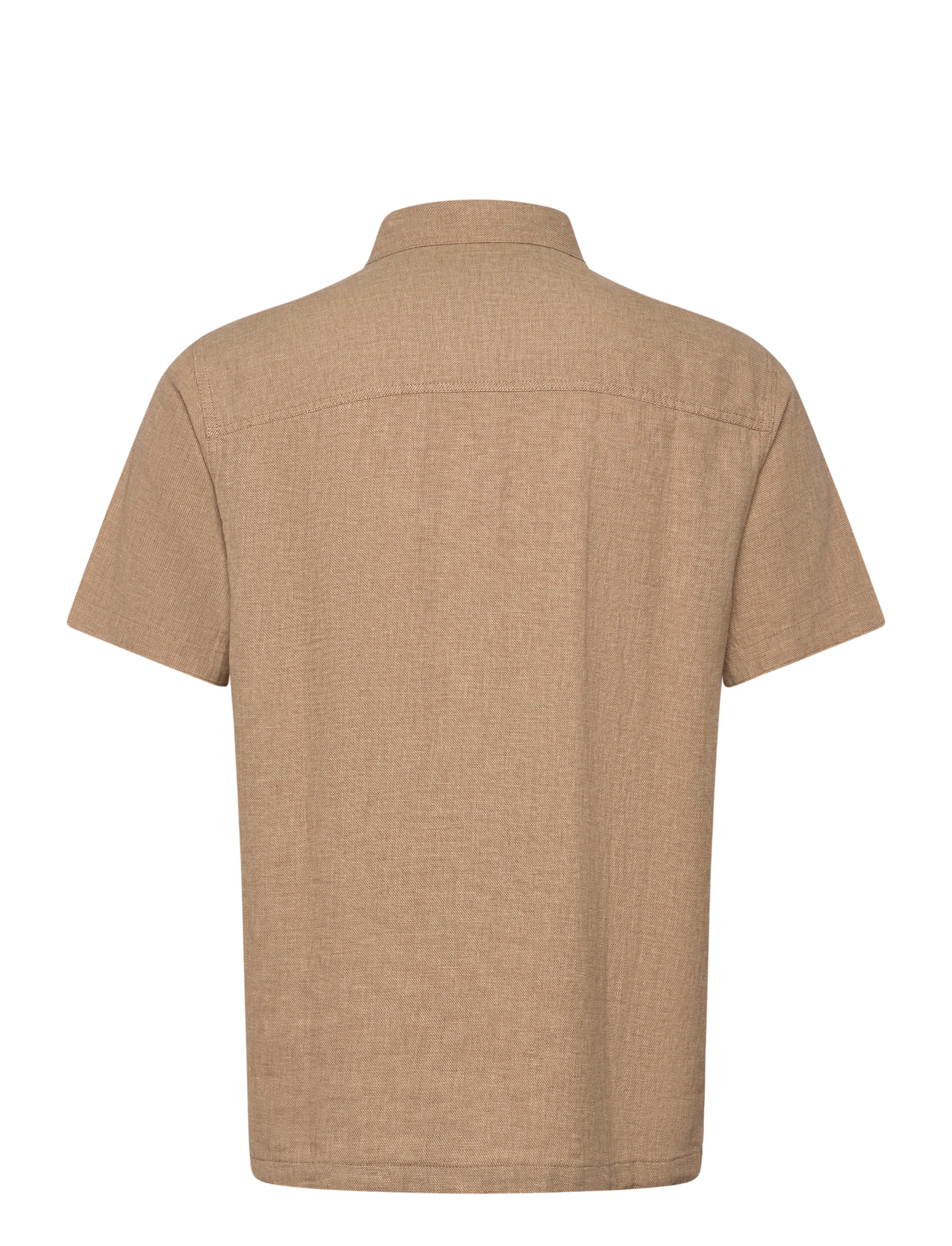 INDICODE - INTrope Shirt S/S - linen shirts - kelp - 2