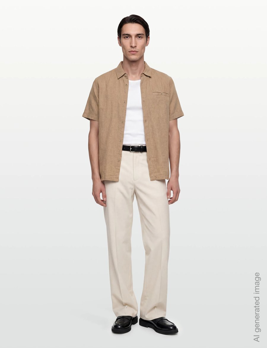 INDICODE - INTrope Shirt S/S - gestreifte hemden - kelp - 0
