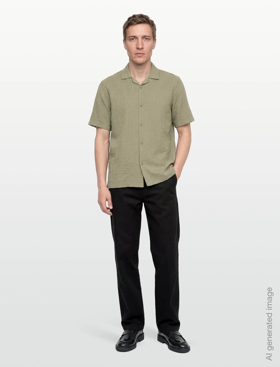 INDICODE - INWaves Shirt - kurzarmhemden - aloe - 0