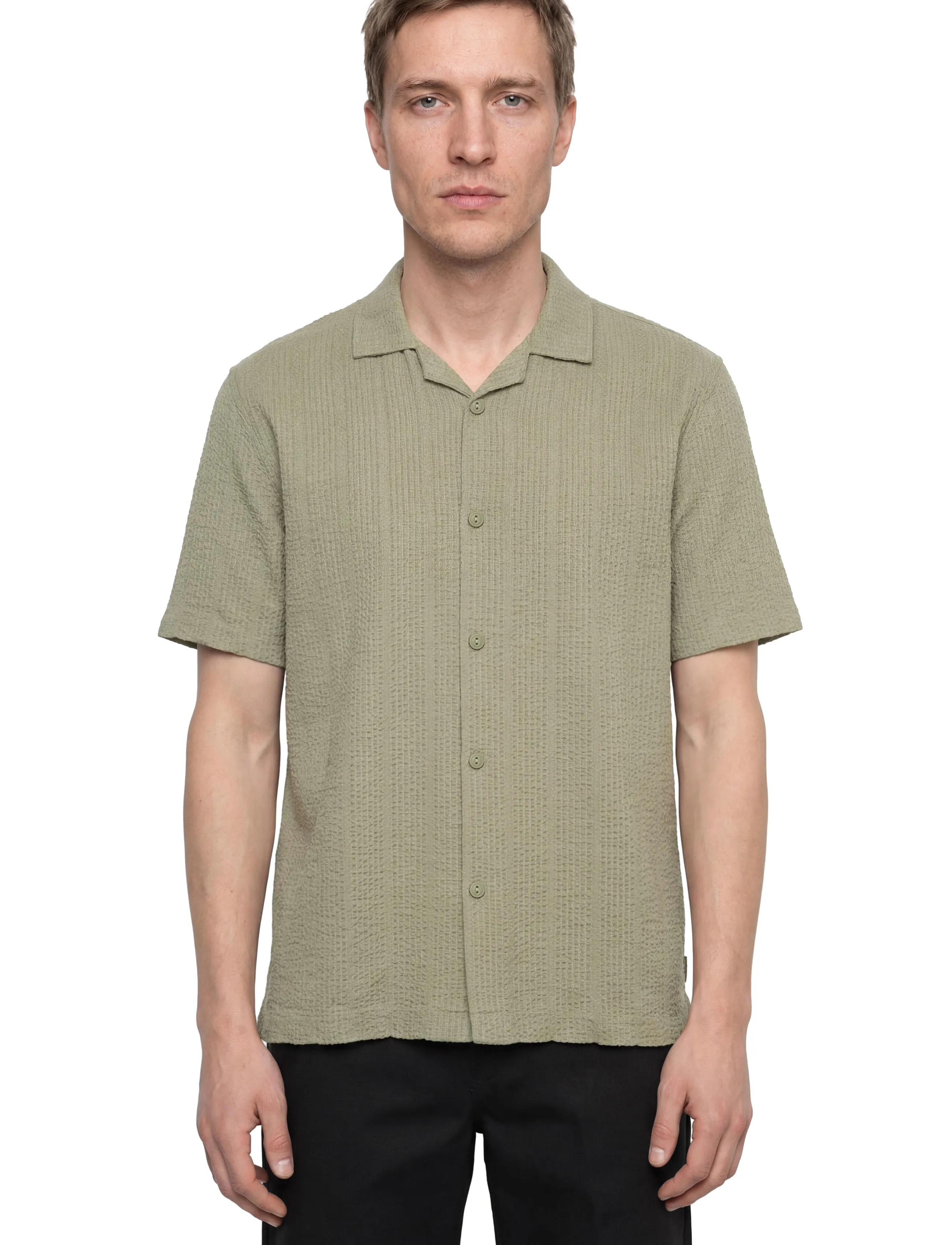 INDICODE - INWaves Shirt - kurzarmhemden - aloe - 3