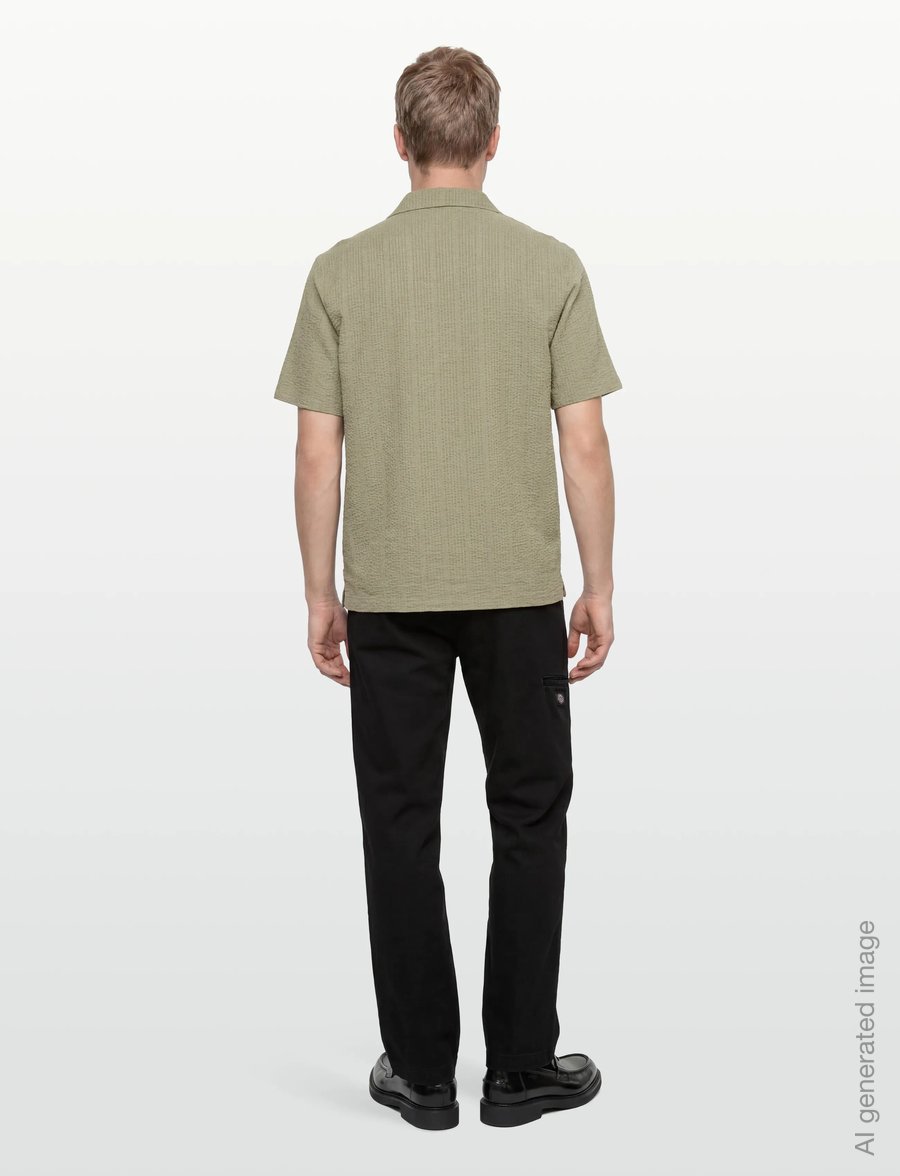 INDICODE - INWaves Shirt - kurzarmhemden - aloe - 4