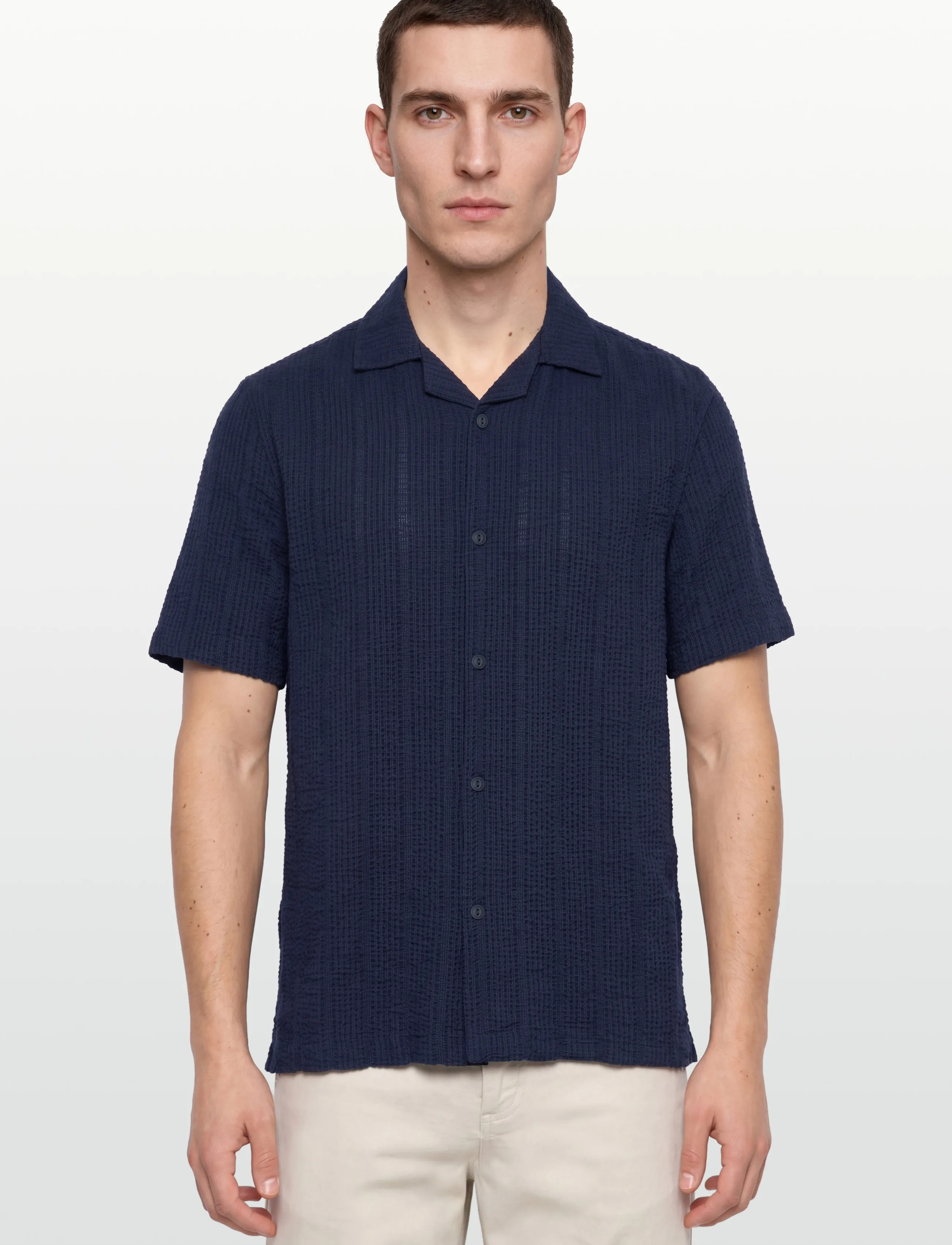 INDICODE - INWaves Shirt - casual skjortor - sky captain - 3