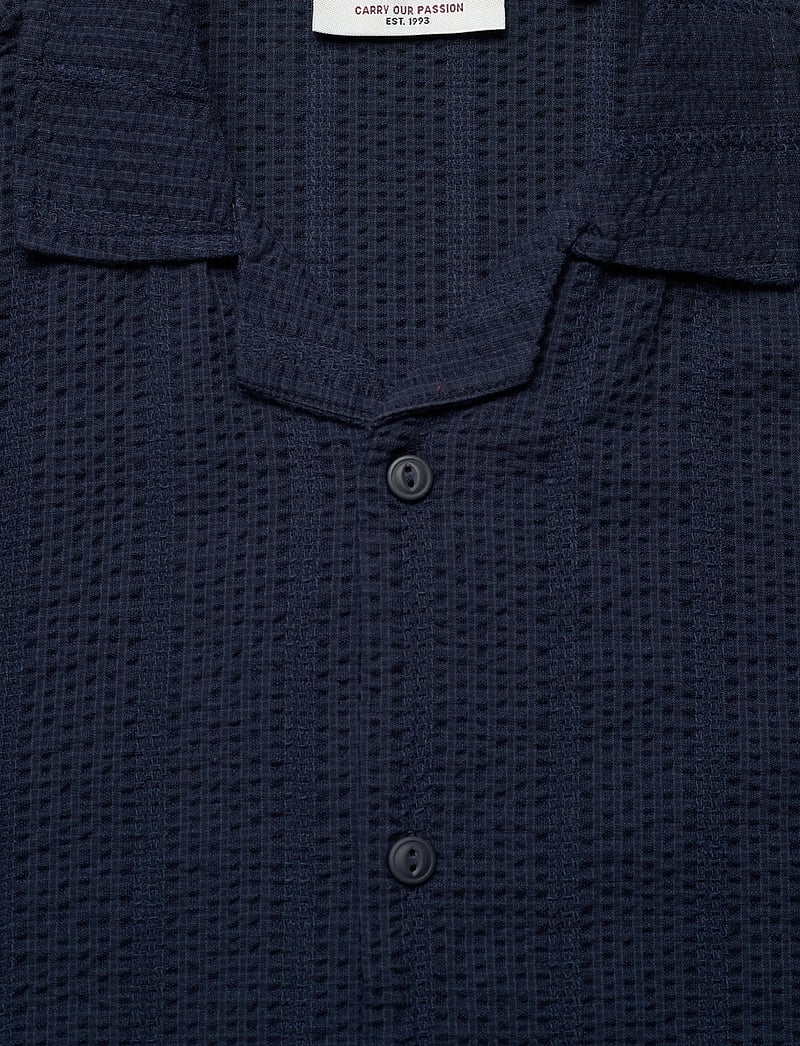 INDICODE - INWaves Shirt - kortärmade skjortor - sky captain - 2