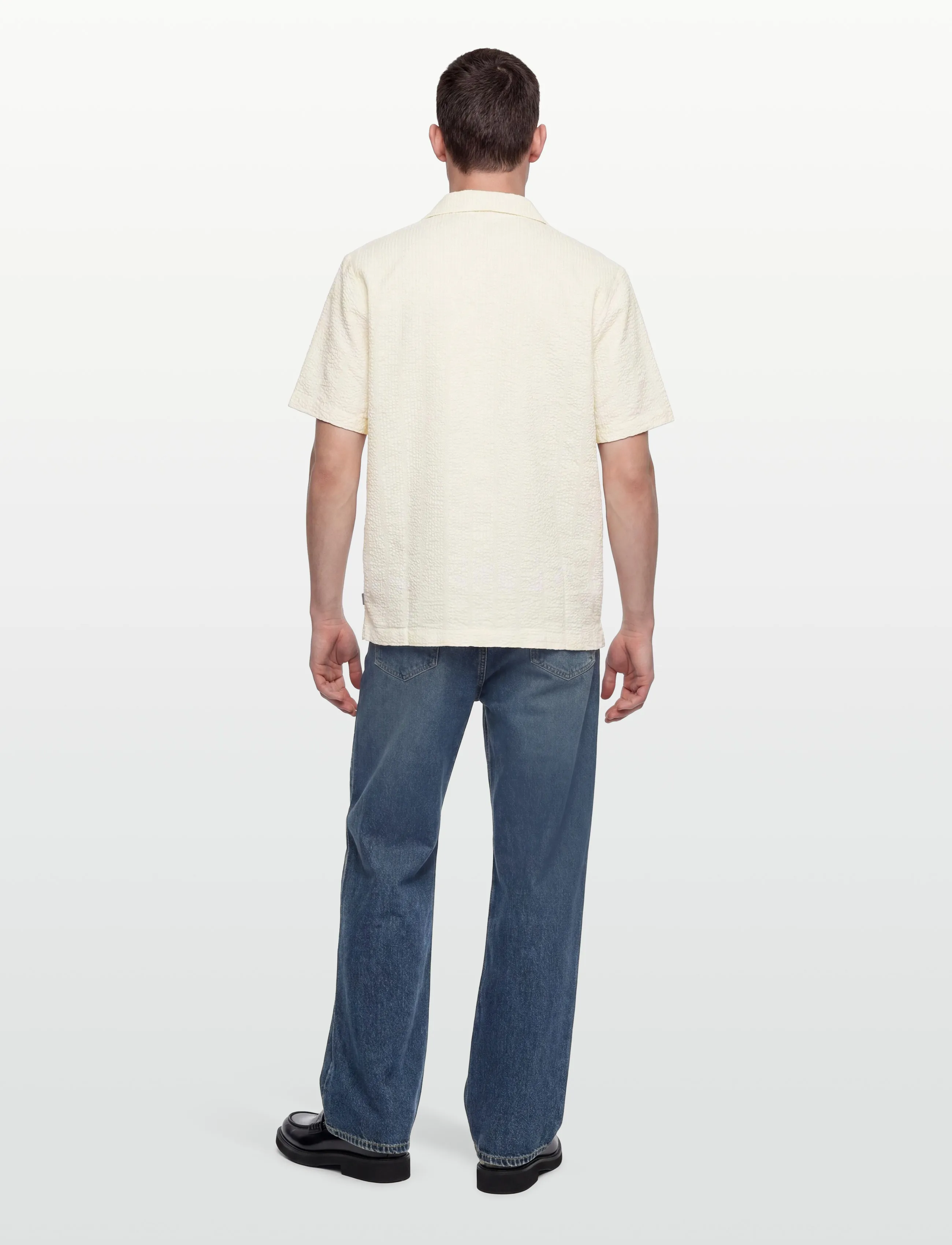 INDICODE - INWaves Shirt - kortärmade skjortor - vanilla ice - 4