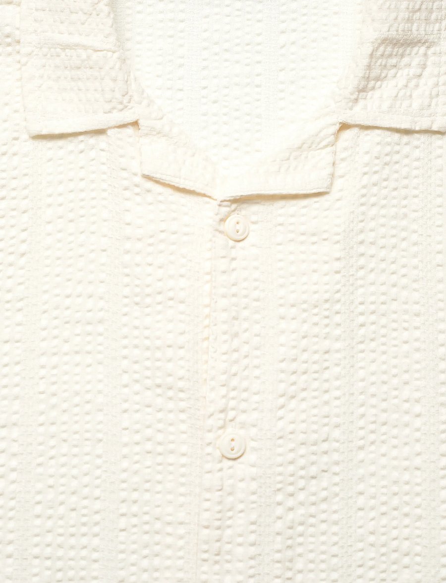 INDICODE - INWaves Shirt - kortærmede skjorter - vanilla ice - 5