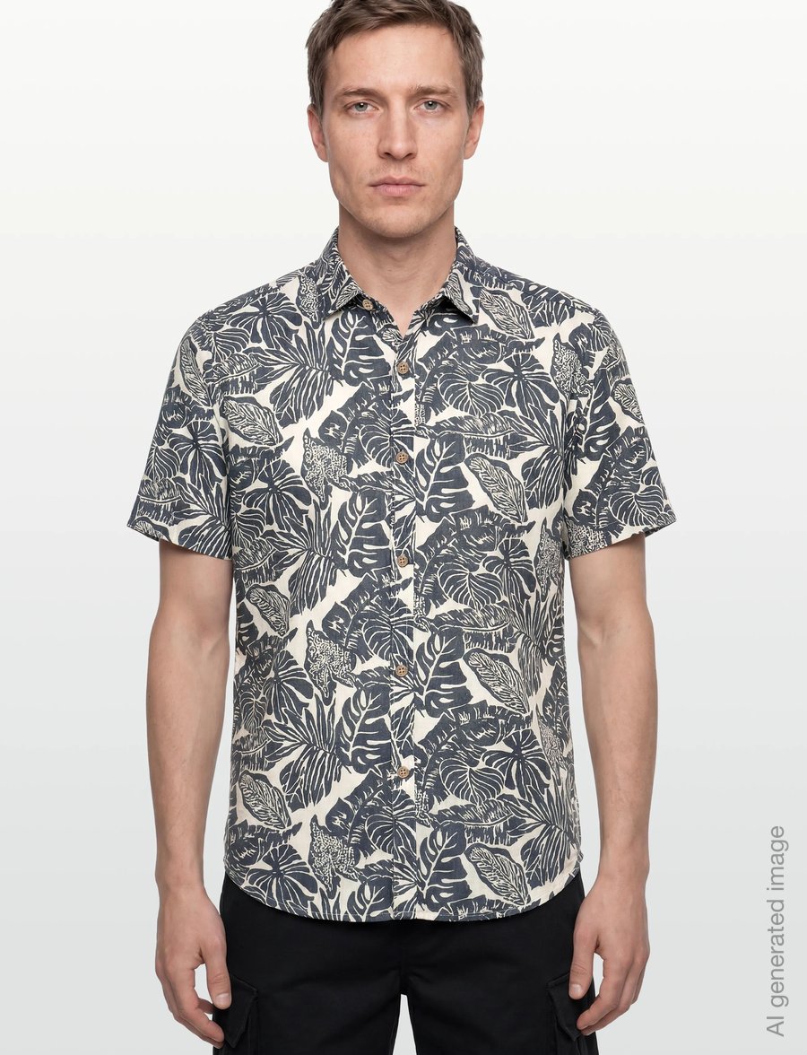 INDICODE - INMaldive - pattern shirts - sky captain - 3