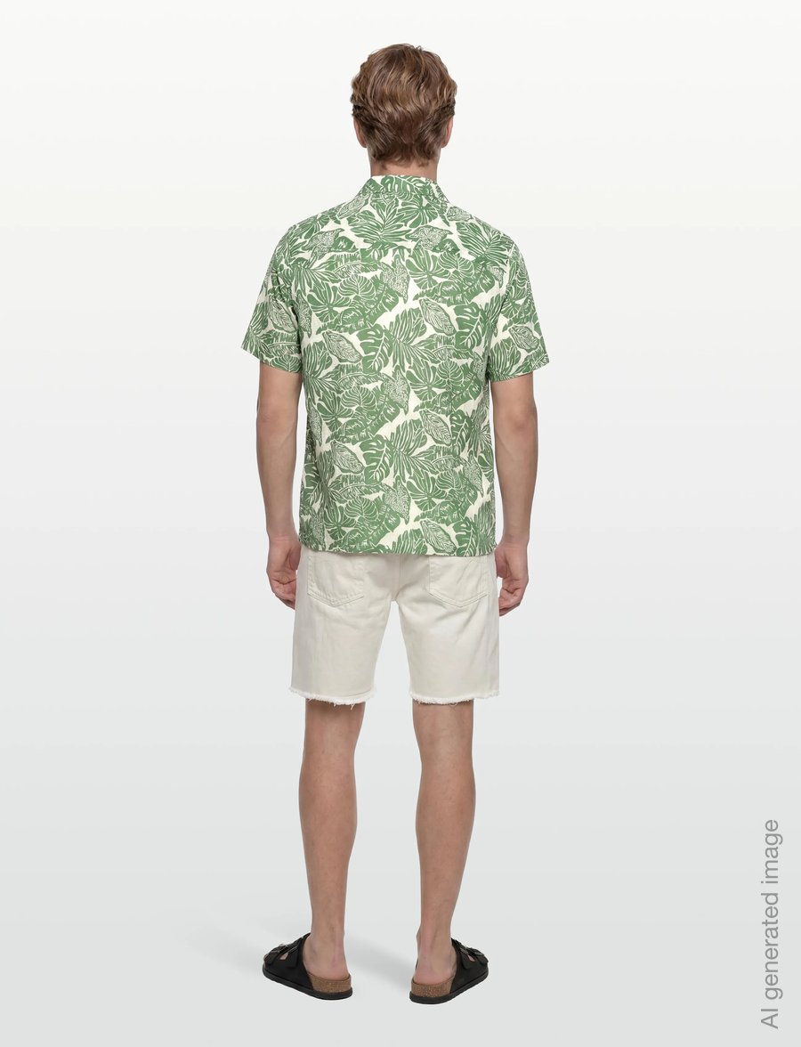 INDICODE - INMaldive - pattern shirts - smoke pine - 4