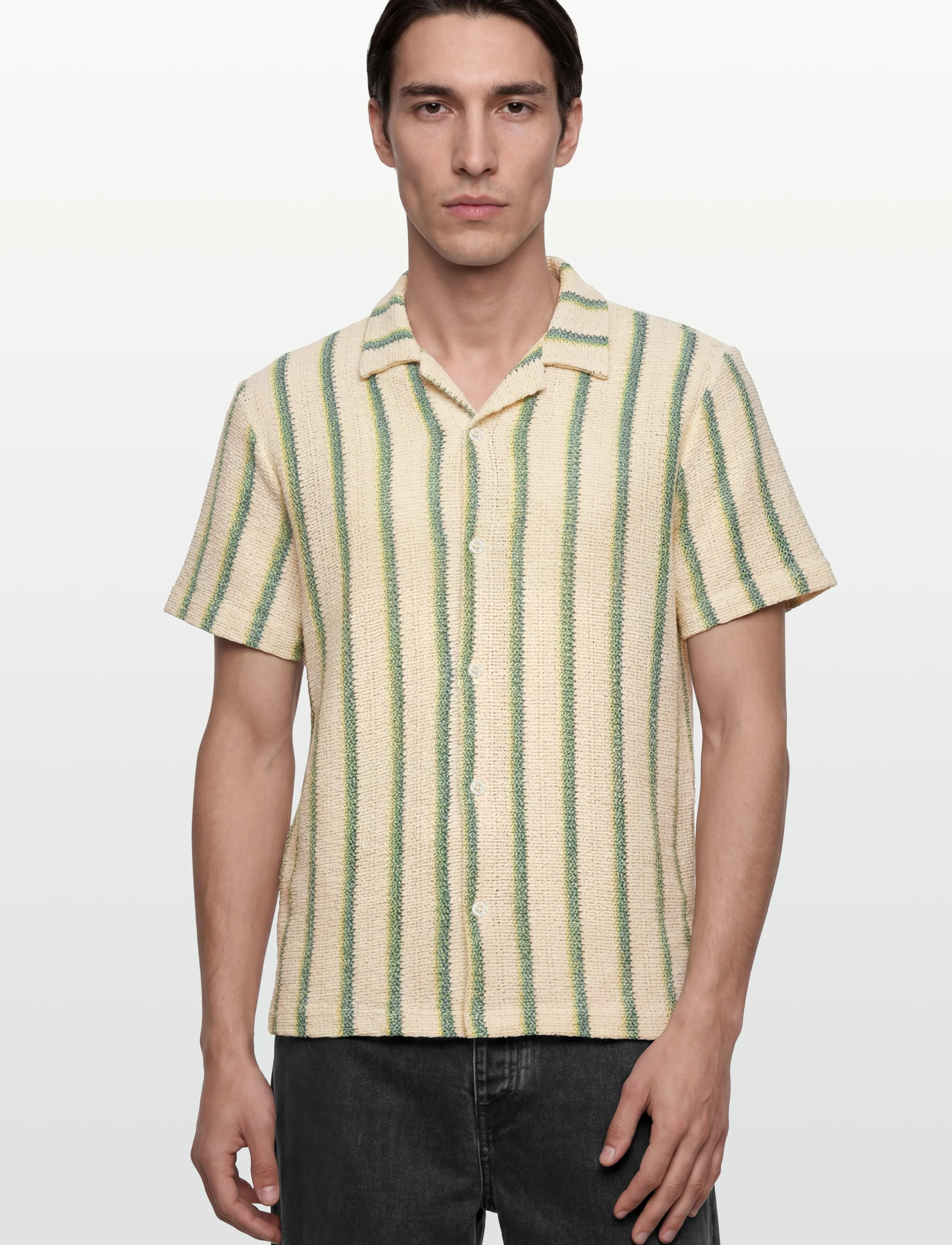 INDICODE - INGlutamin - casual skjortor - smoke pine - 3