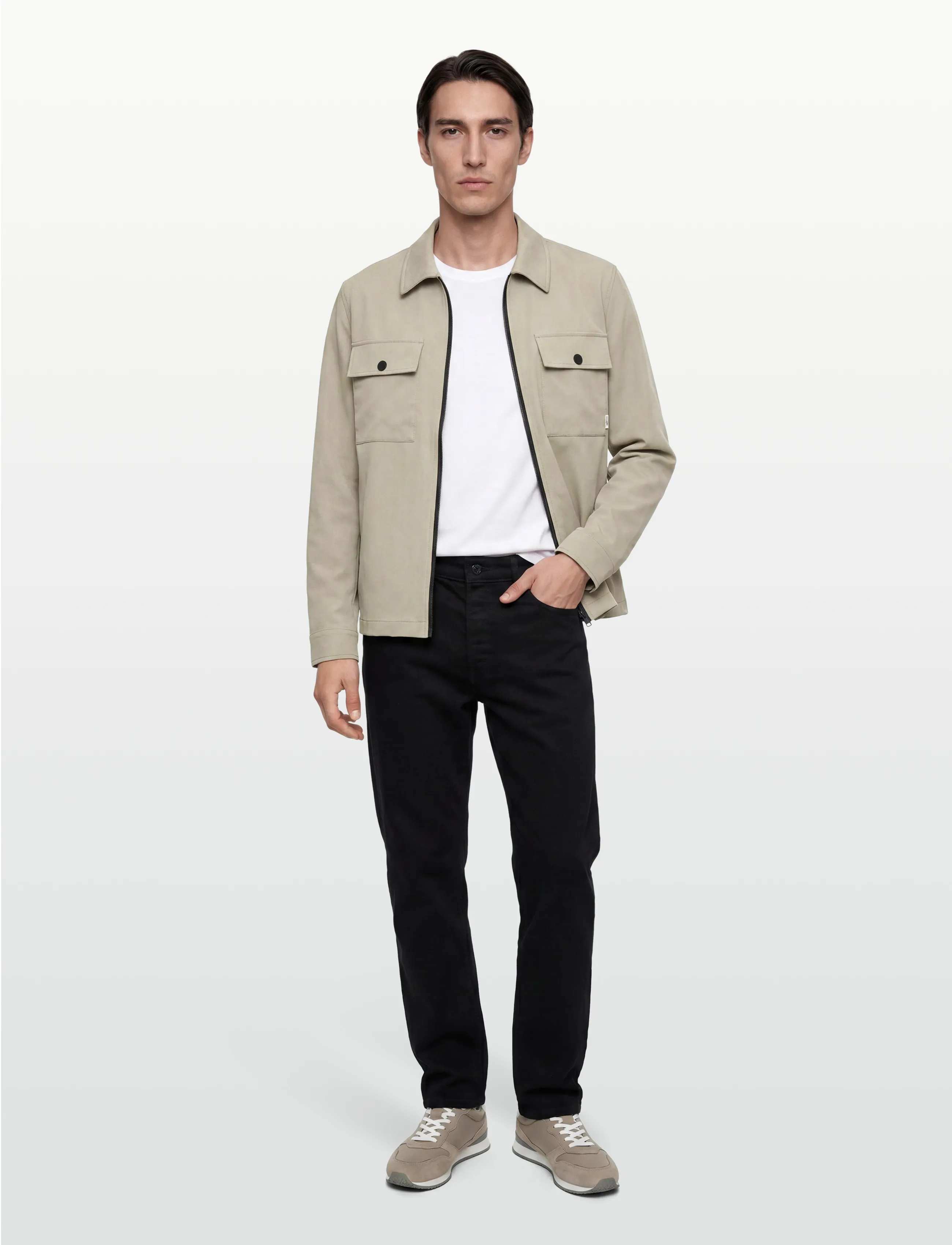 INDICODE Inromant Overshirt, M, Beige, Jakker > Lette Jakker, Herre