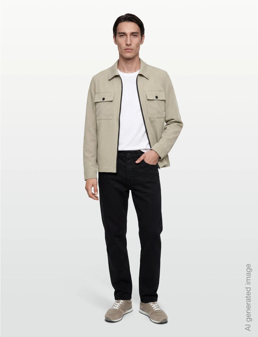 INDICODE - INRomant overshirt - efterårsjakker - stone - 0