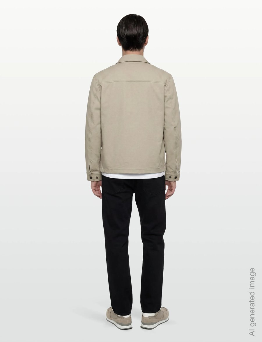INDICODE - INRomant overshirt - efterårsjakker - stone - 4