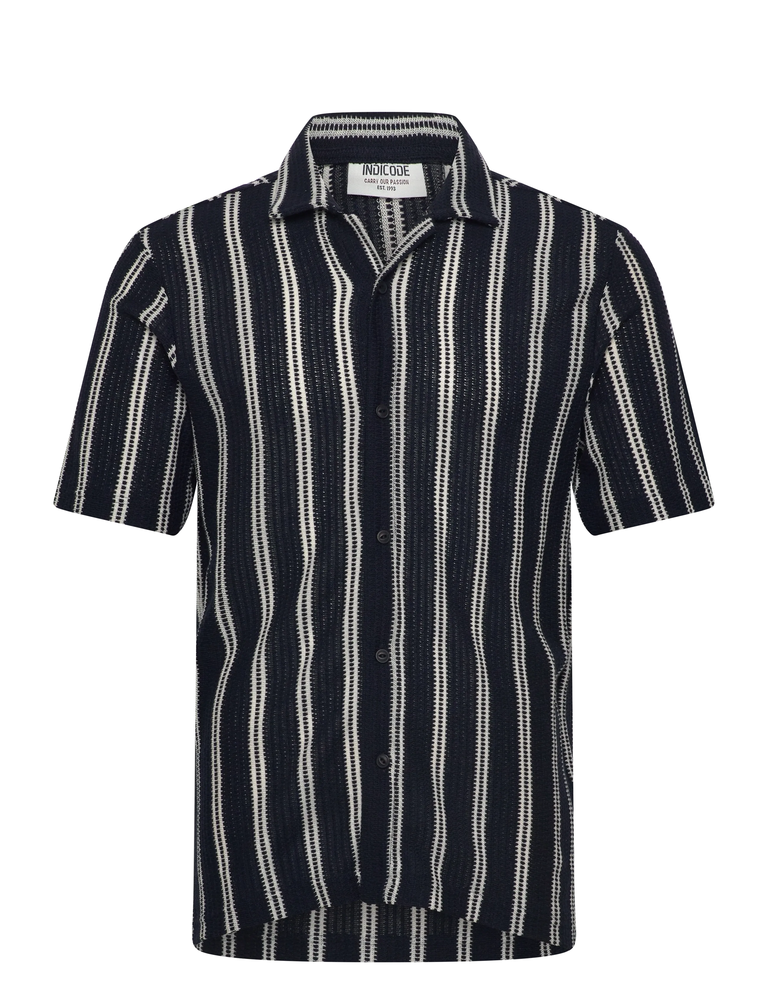 INDICODE INOlly ss shirt - Klær - SKY CAPTAIN / navy