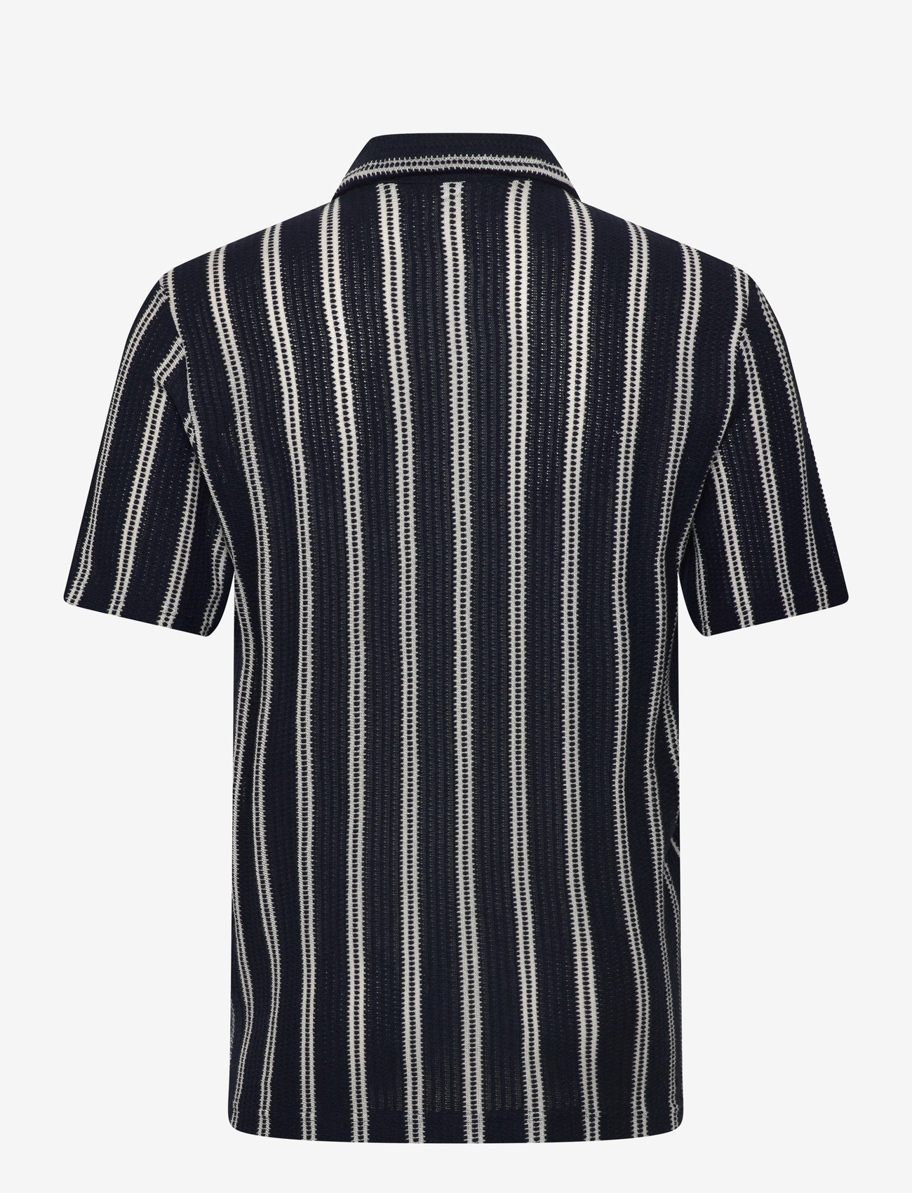 INDICODE - INOlly ss shirt - gestreifte hemden - sky captain - 1