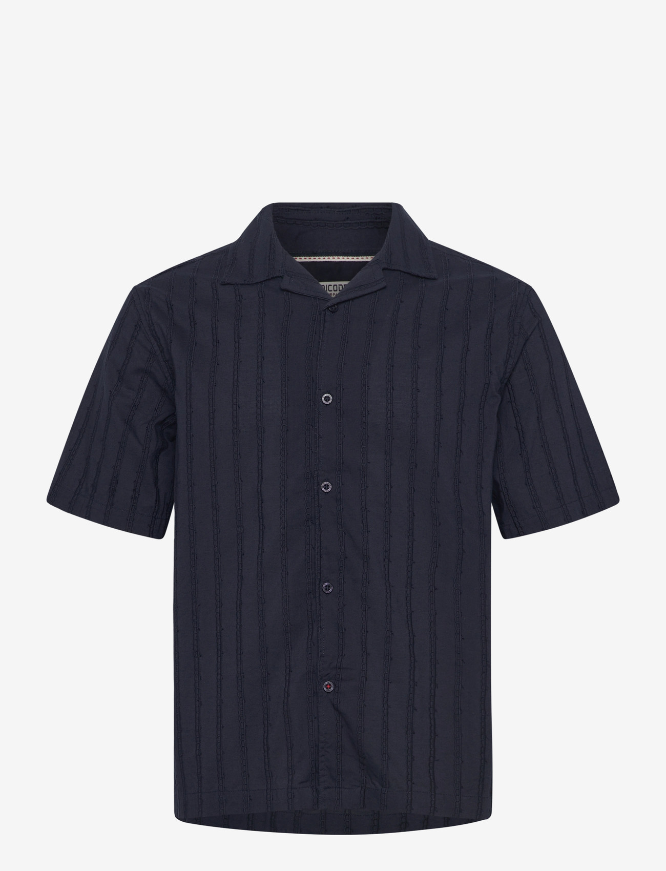 INDICODE - INCurtano - short-sleeved shirts - sky captain - 0