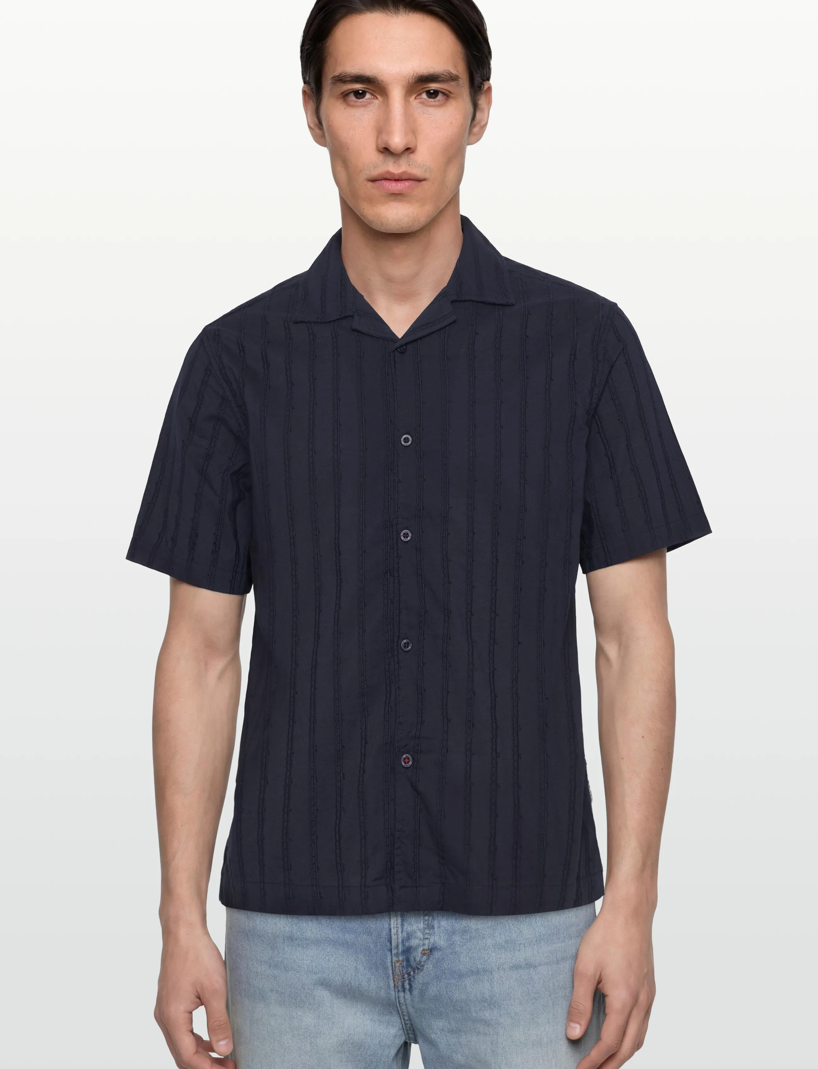INDICODE - INCurtano - casual skjortor - sky captain - 3