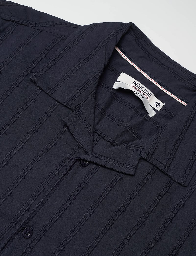 INDICODE - INCurtano - short-sleeved shirts - sky captain - 2