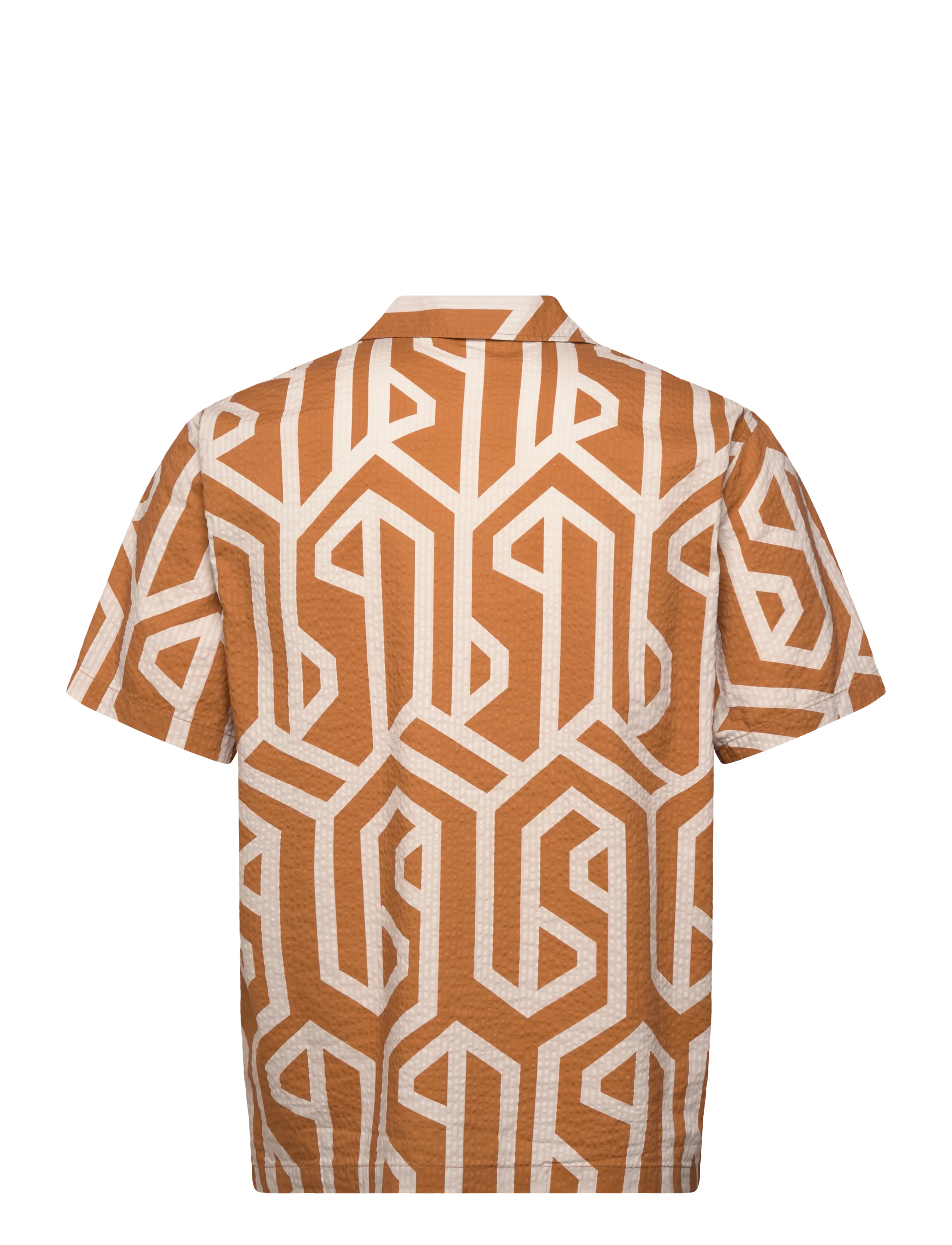 INDICODE - INGraphic - mønstrede skjorter - camel - 2