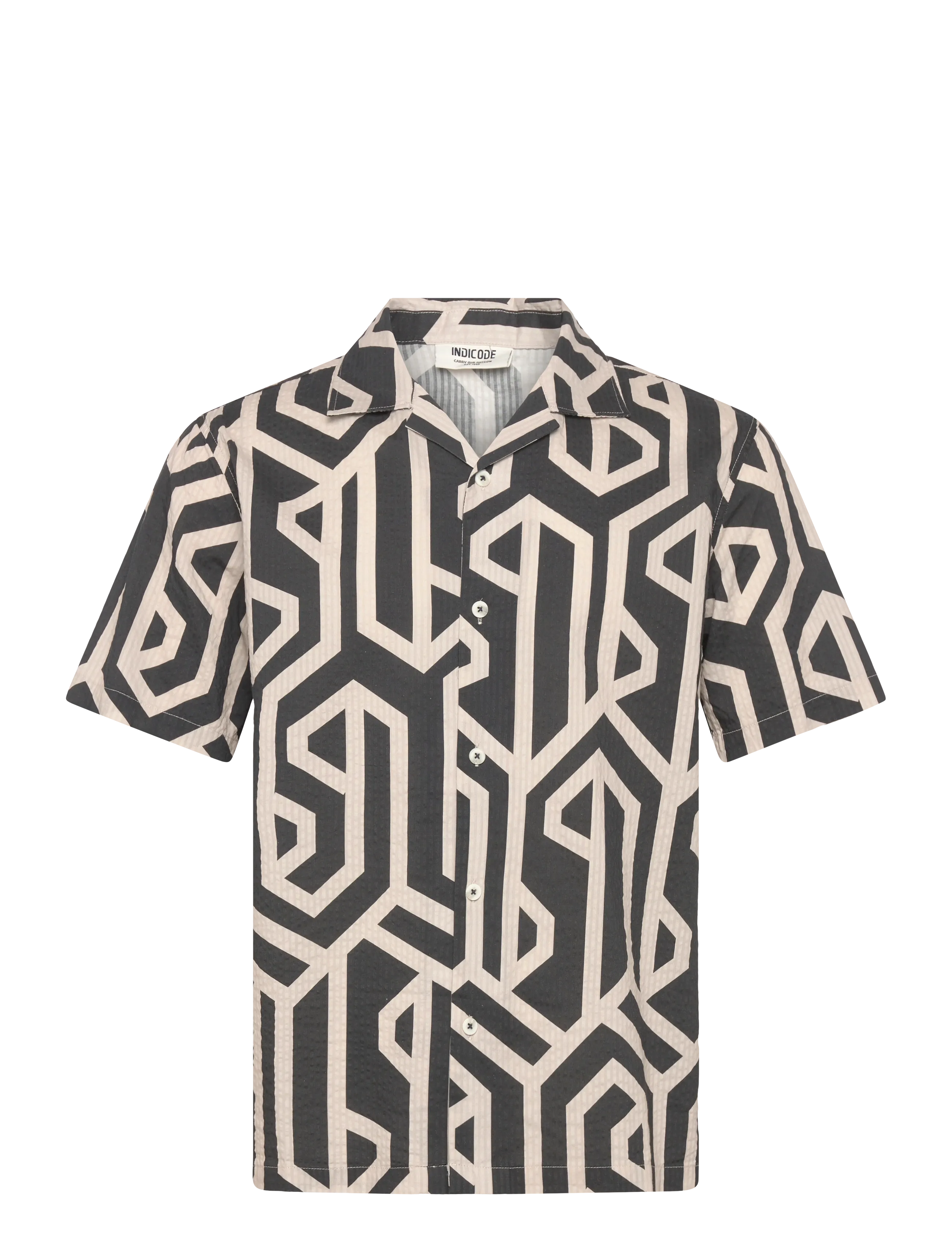 INDICODE INGraphic - Clothing - PHANTOM / cream