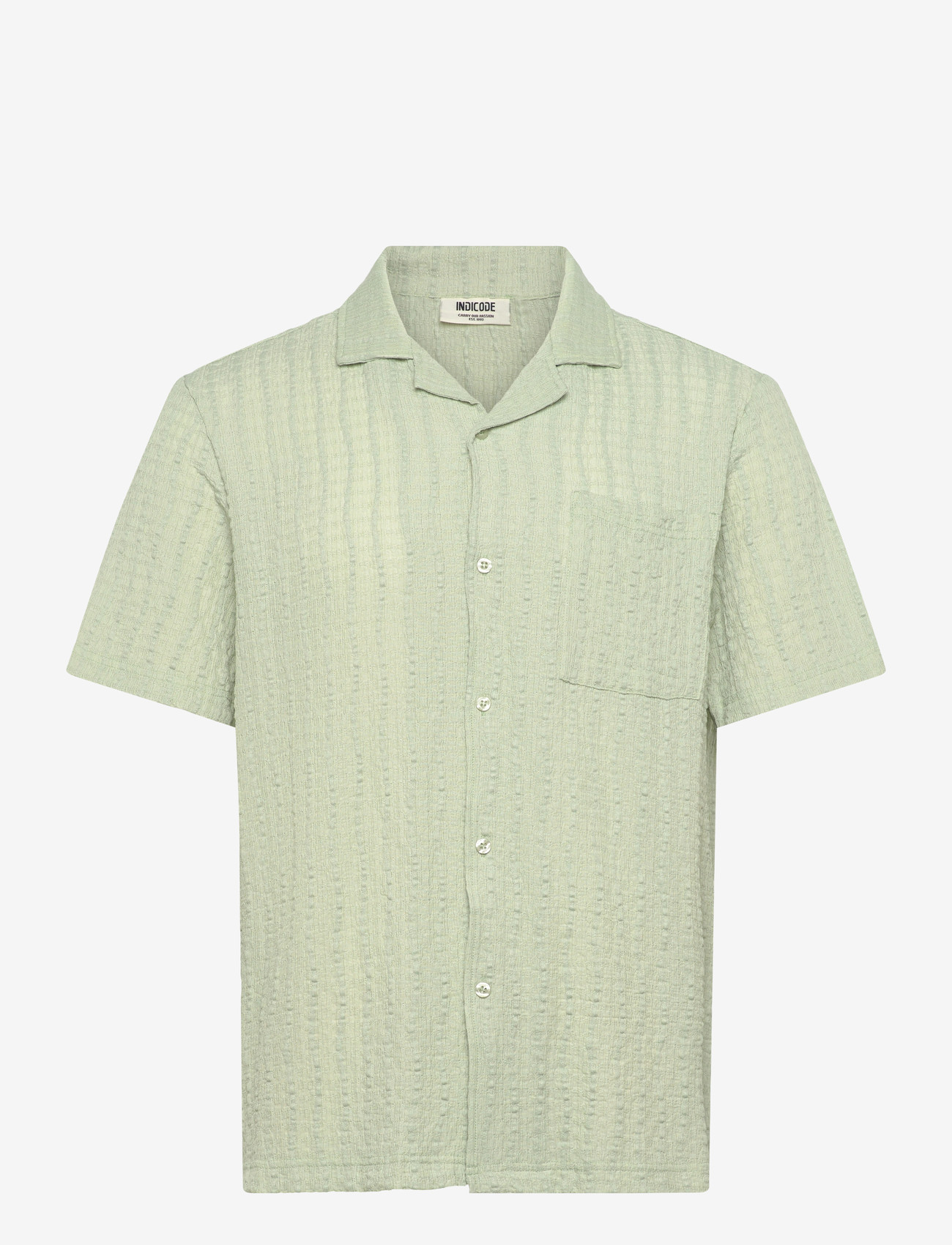 INDICODE - INWaikiki - overhemden met korte mouw - quiet wave - 0