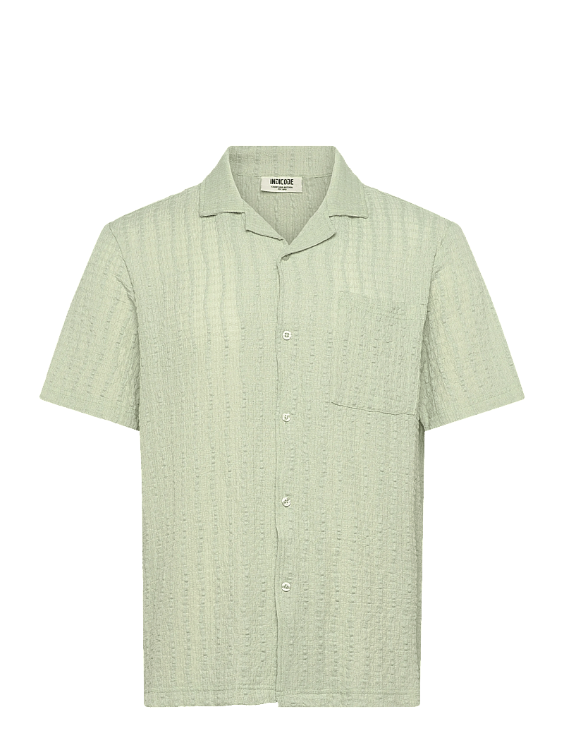 INDICODE - INWaikiki - overhemden met korte mouw - quiet wave - 0