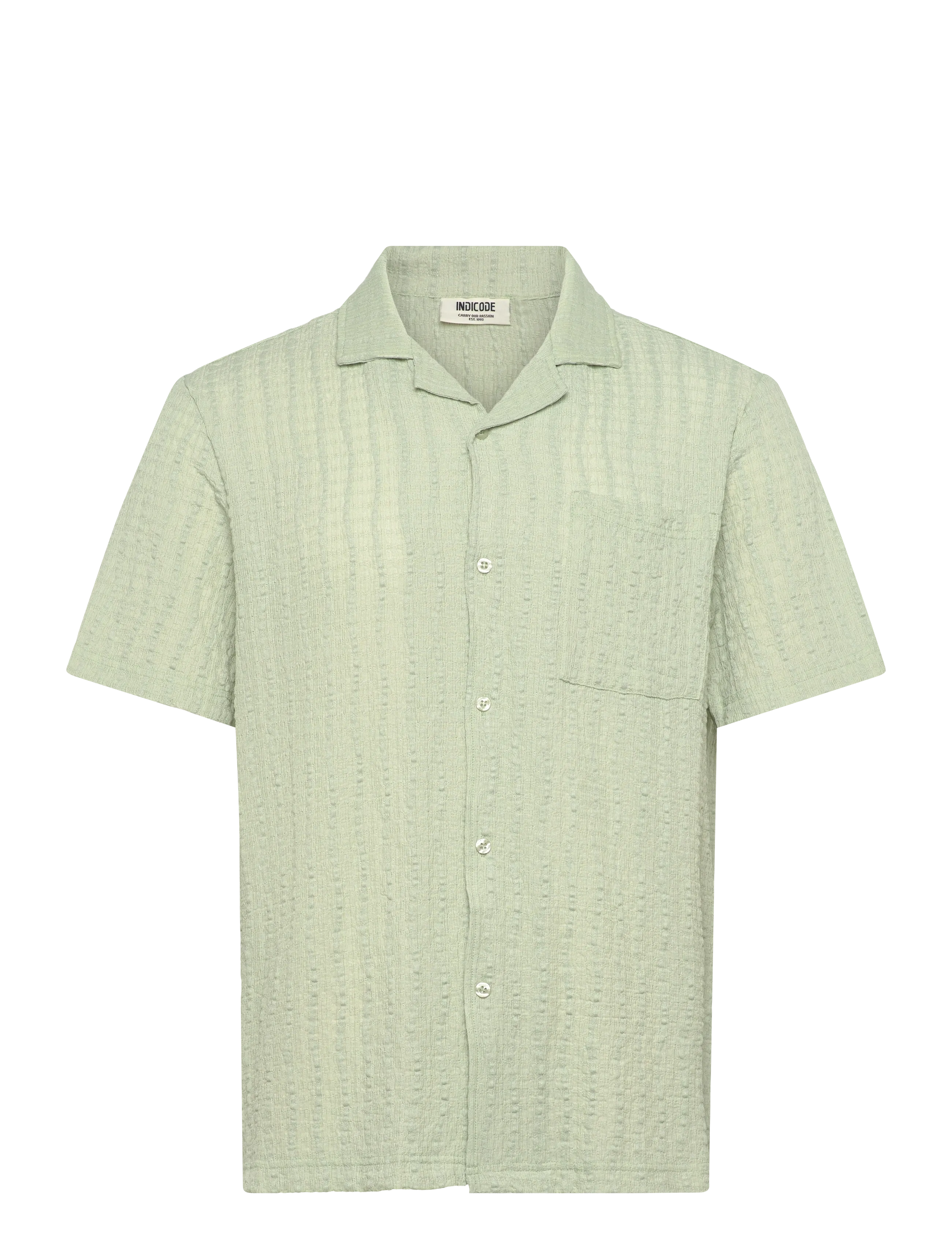 INDICODE INWaikiki - Shirts - QUIET WAVE / green
