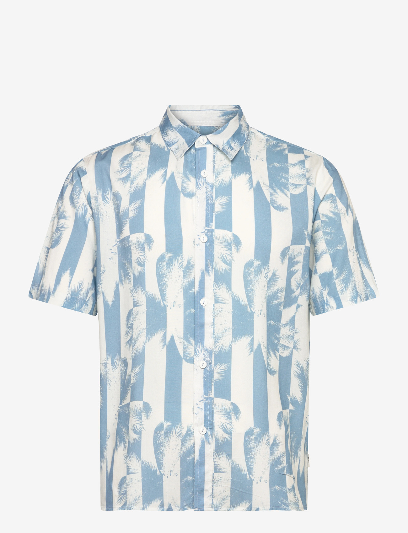 INDICODE - INBlocks - mønstrede skjorter - parisian blue - 0