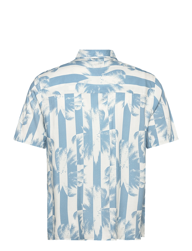 INDICODE - INBlocks - mønstrede skjorter - parisian blue - 1