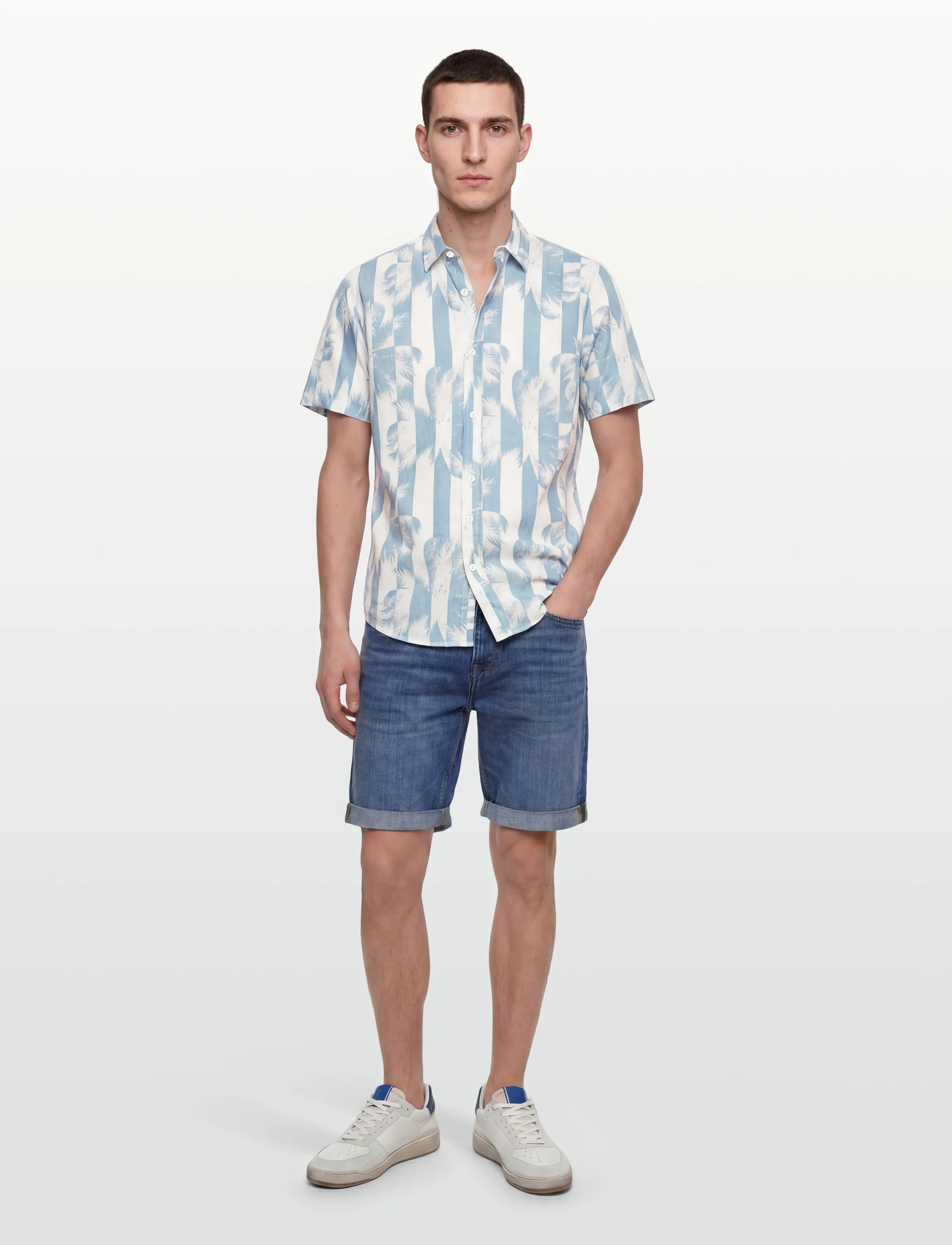 INDICODE INBlocks - Skjortor - PARISIAN BLUE / blue