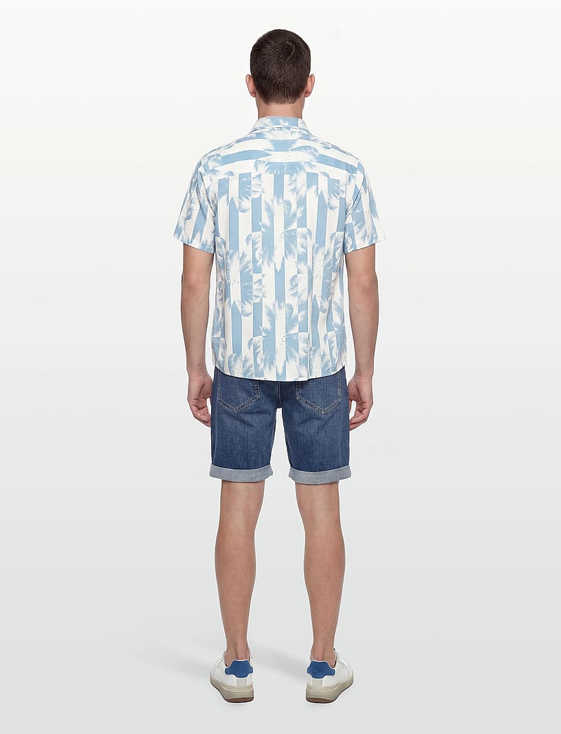 INDICODE - INBlocks - hemden mit muster - parisian blue - 4