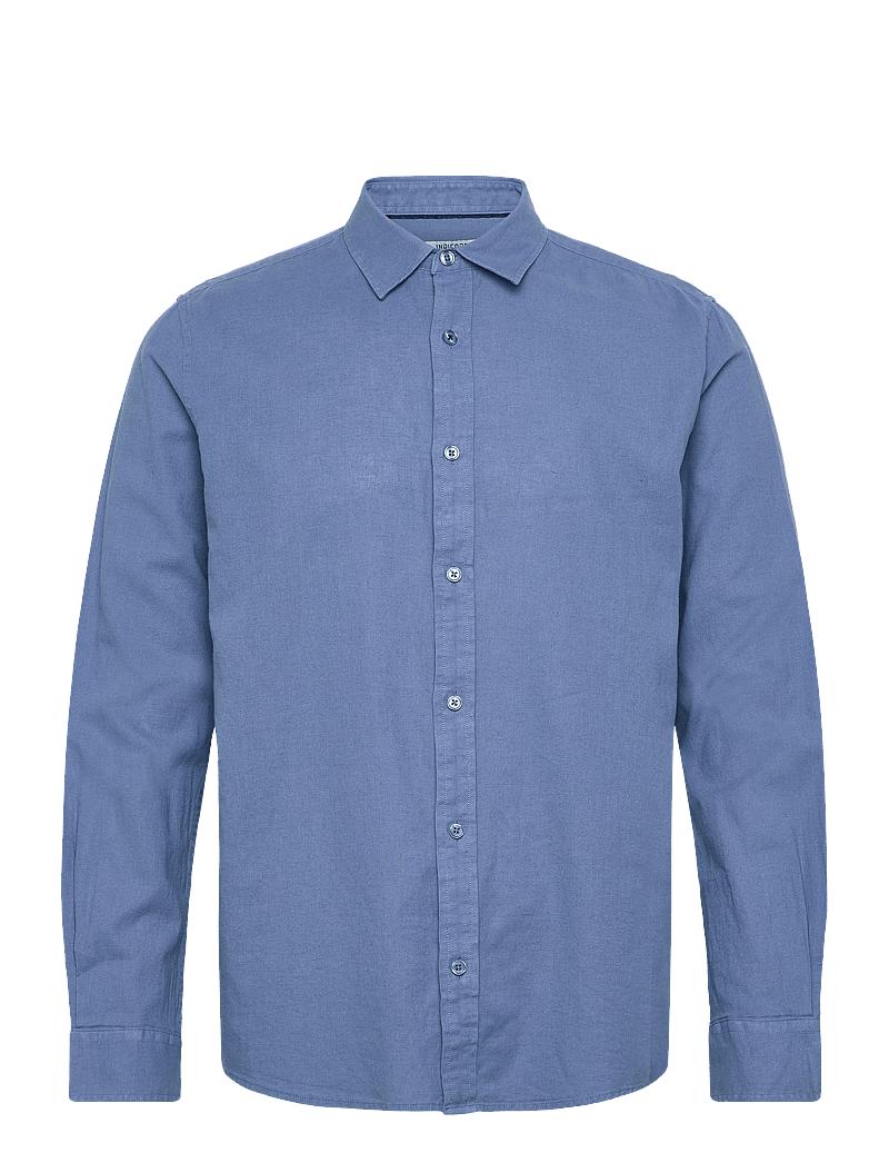INDICODE - INCordyceps - leinenhemden - parisian blue - 1