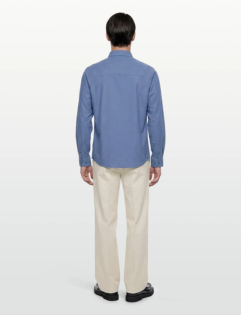 INDICODE - INCordyceps - leinenhemden - parisian blue - 4