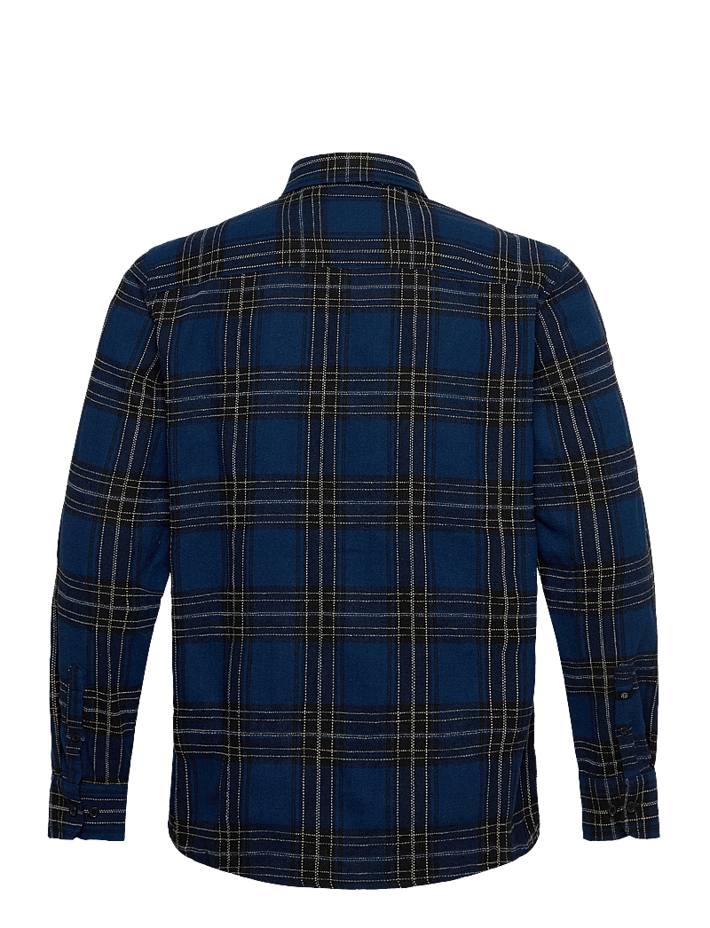 INDICODE - INCape - flanell-hemden - sapphire - 1